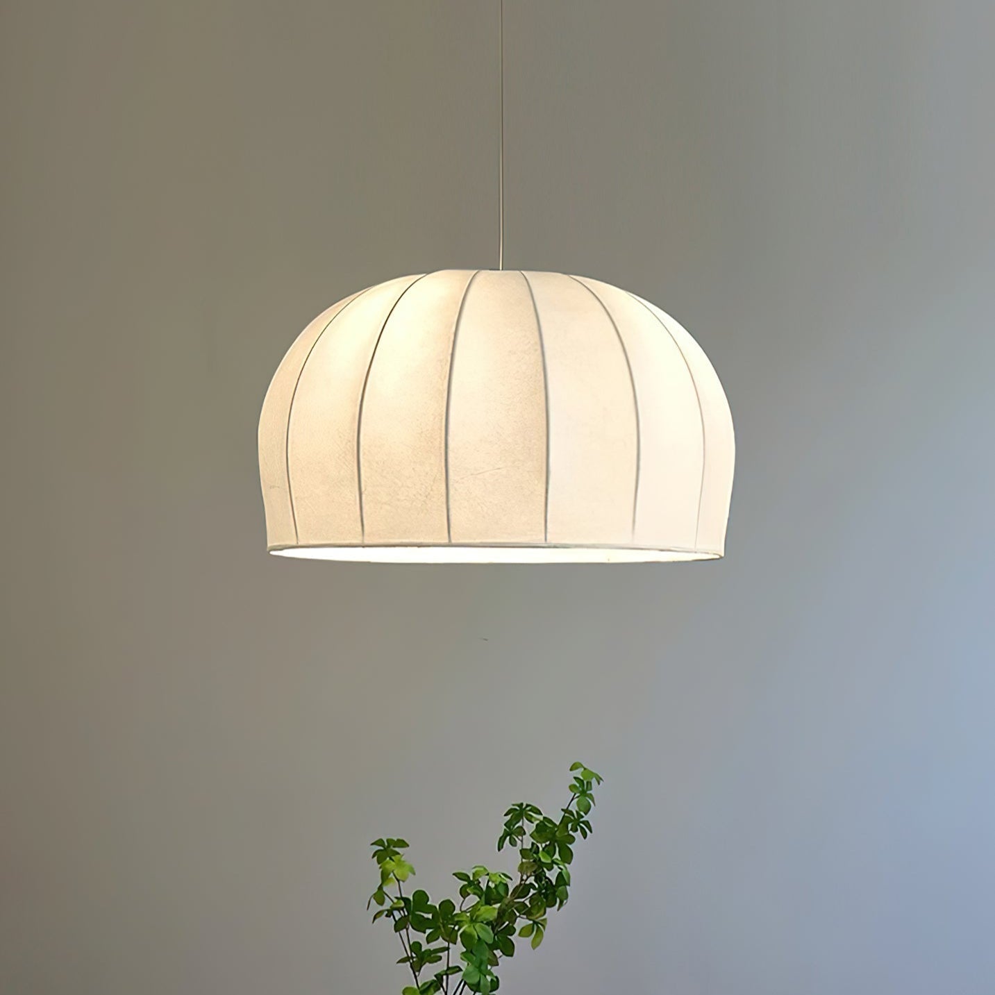 Nova Minimalistische Pendelleuchte aus Stoff-Letslighting