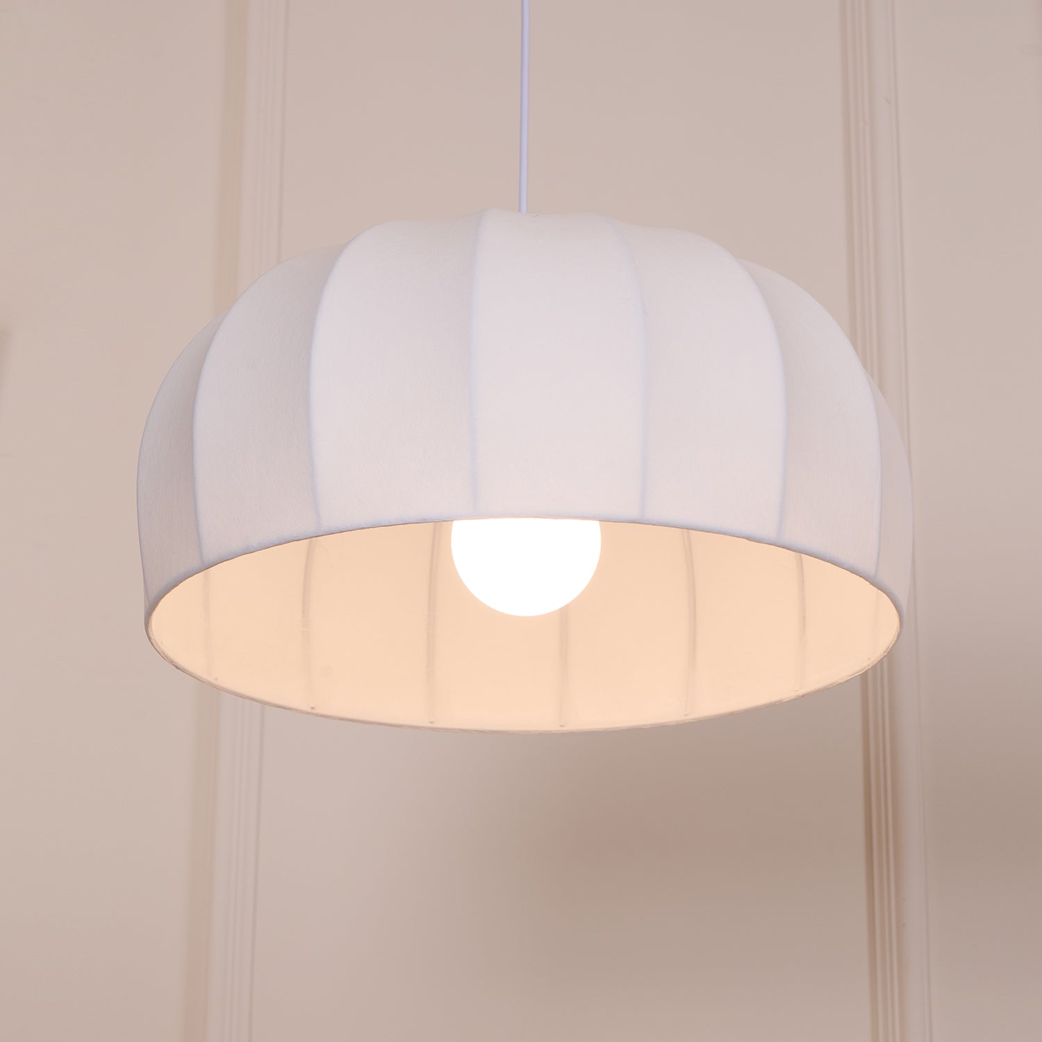Nova Minimalistische Pendelleuchte aus Stoff-Letslighting