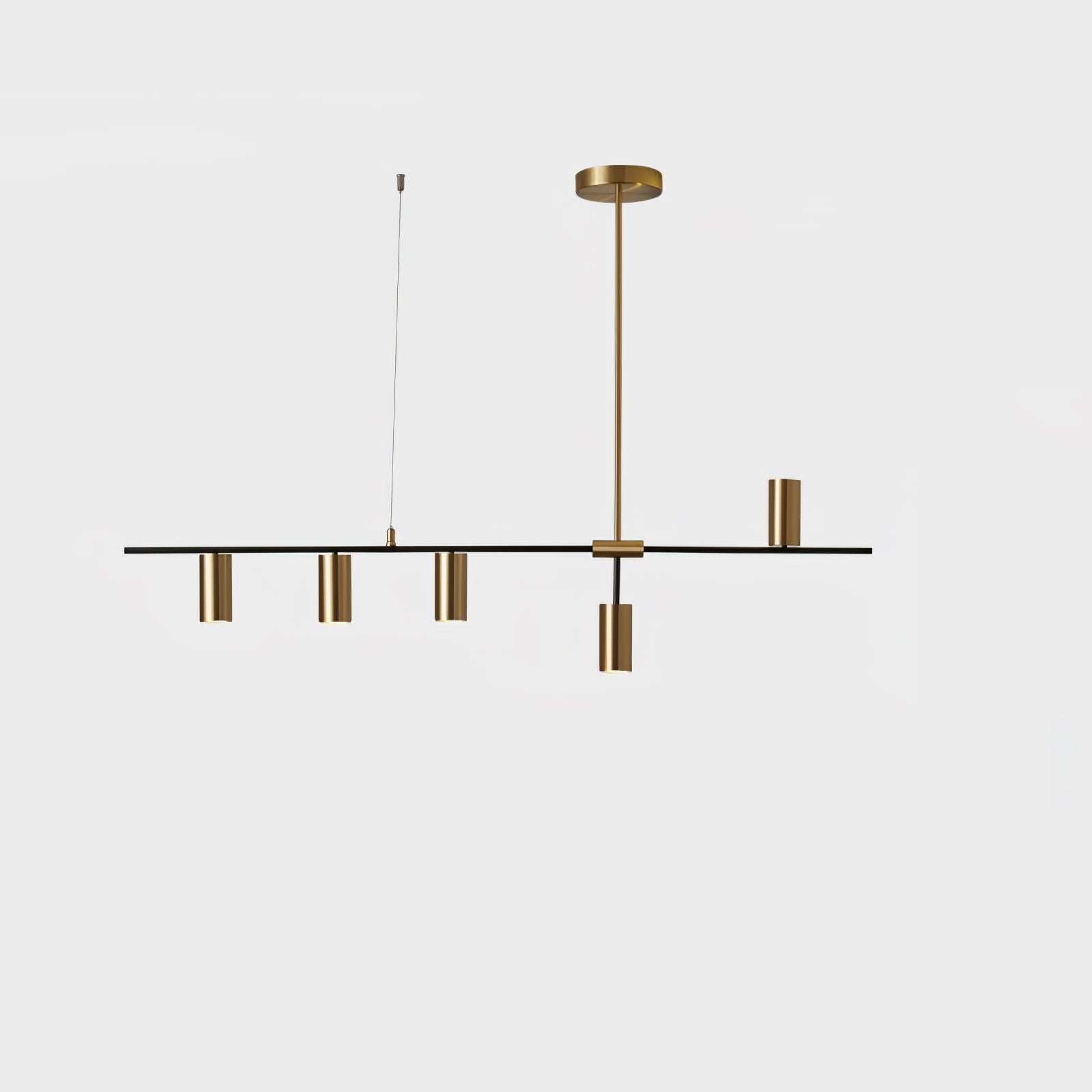 Lustra Kronleuchter Messing Linear Cassandra Elegant-Letslighting