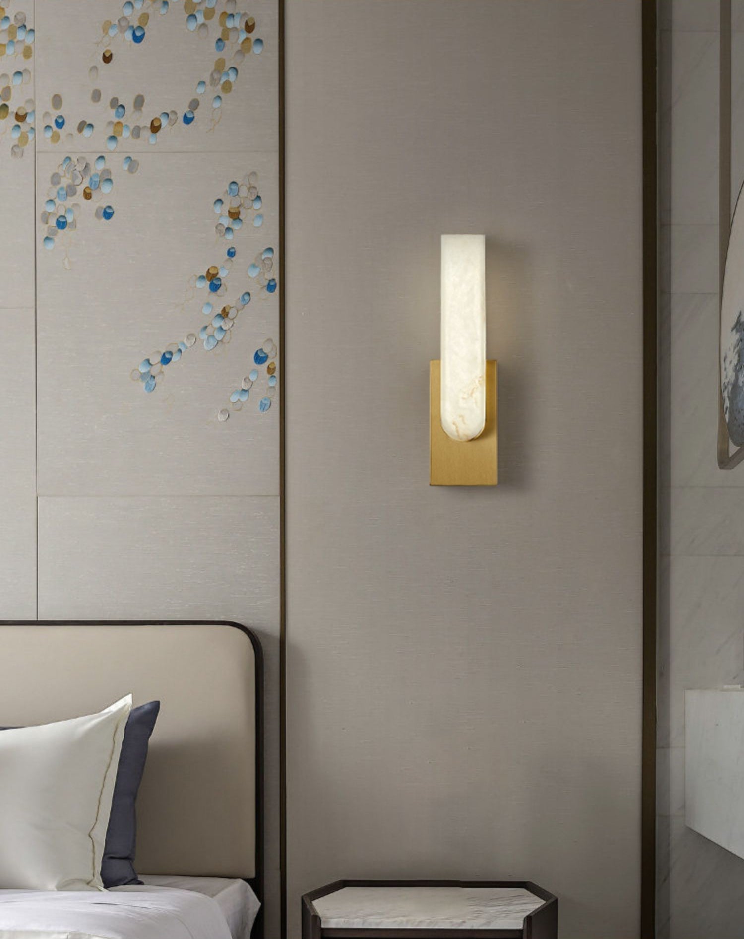Claudia Alabaster Wall Light - Neutralighting