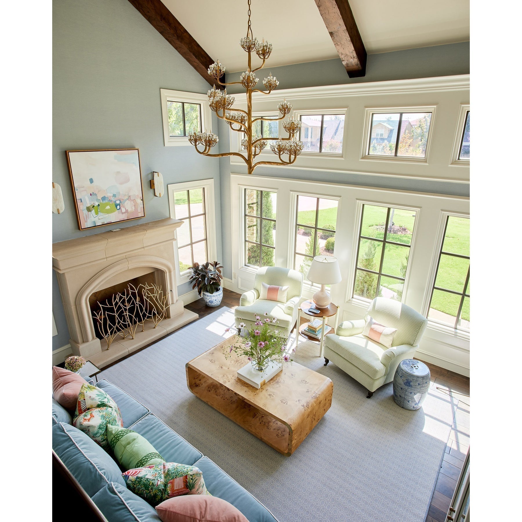 Agave Postmodern Luxury Americana Crystal Chandelier - Letslighting