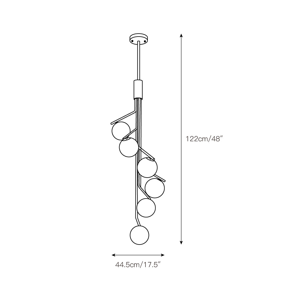 Ageet Glas Modern Minimalistisch Pendelleuchte-Letslighting