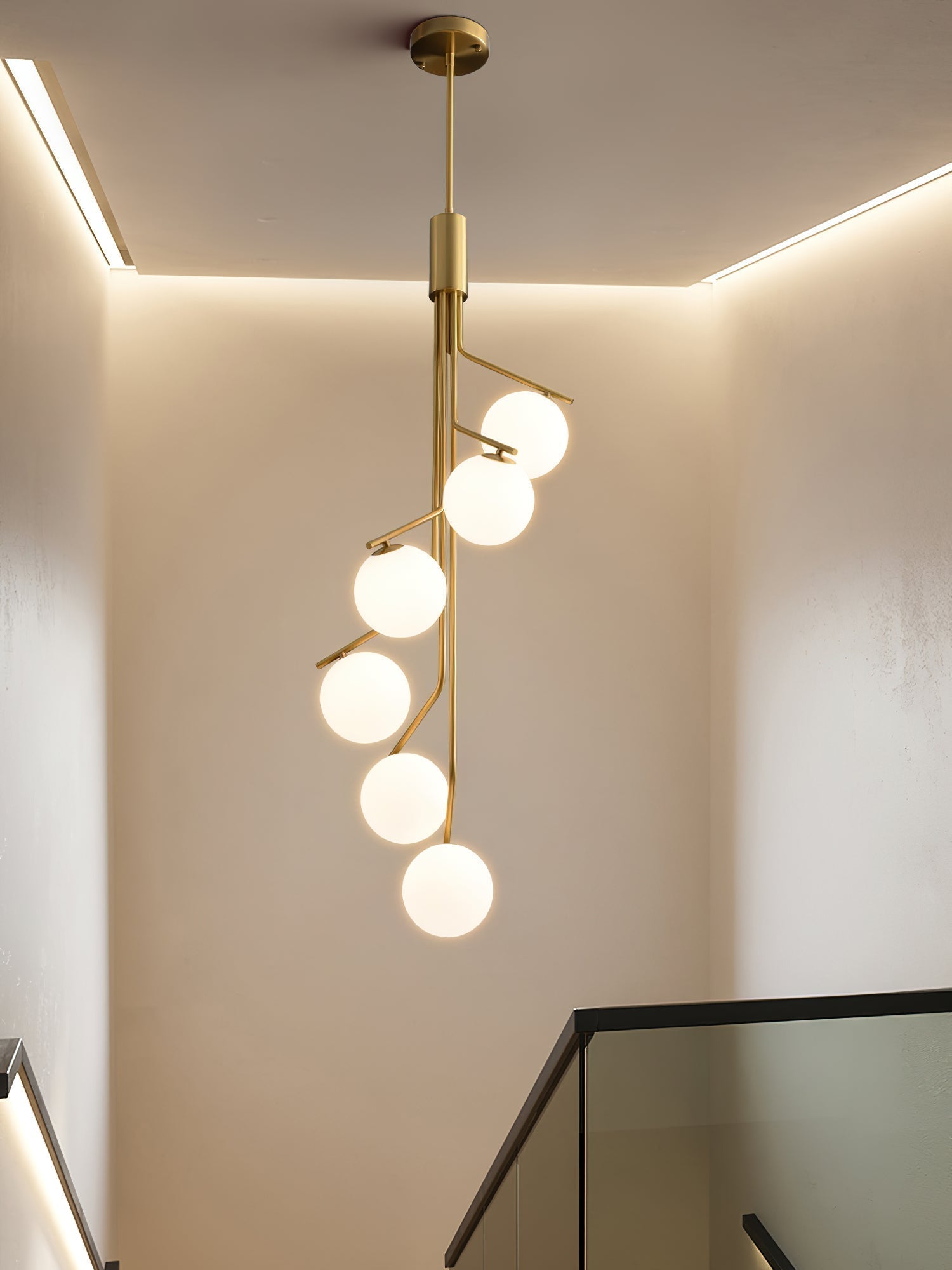 Ageet Glas Modern Minimalistisch Pendelleuchte-Letslighting