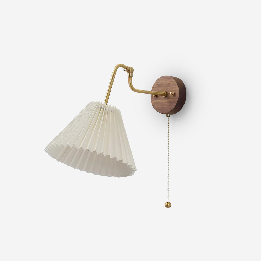 Dylan Vintage Stoff Wandleuchte-Letslighting