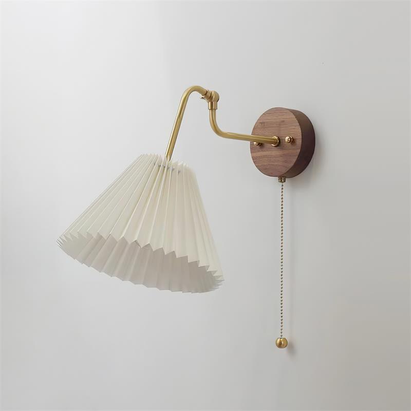 Dylan Vintage Stoff Wandleuchte-Letslighting