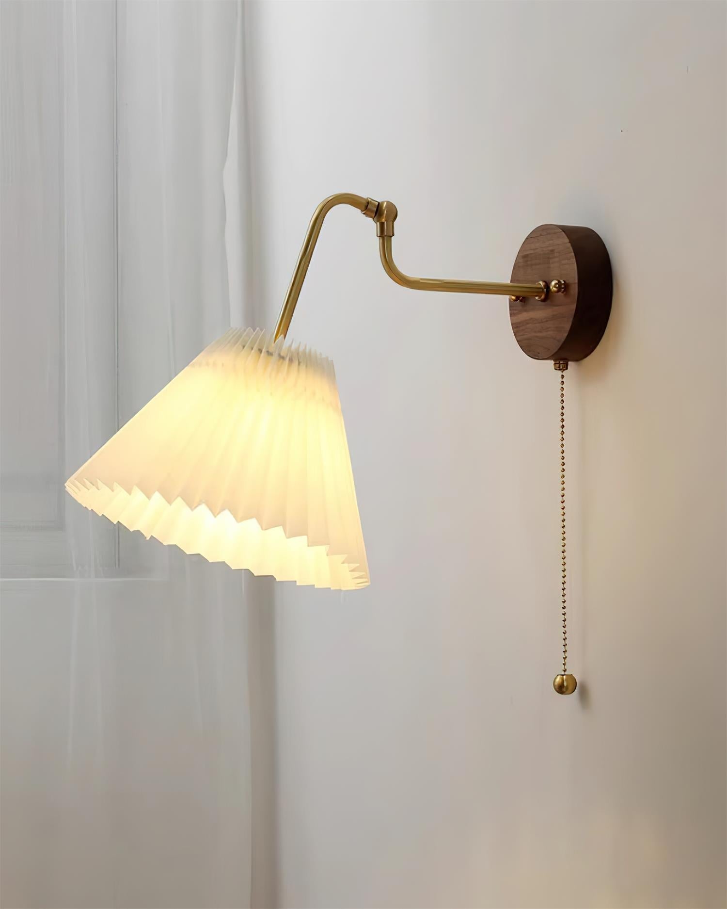Dylan Vintage Stoff Wandleuchte-Letslighting