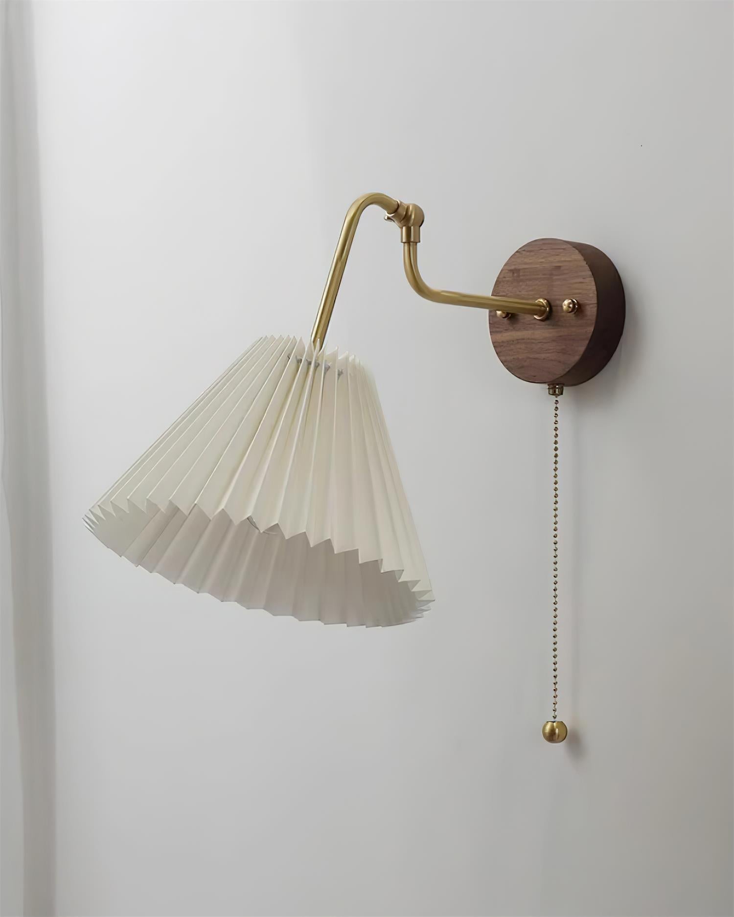 Dylan Vintage Stoff Wandleuchte-Letslighting