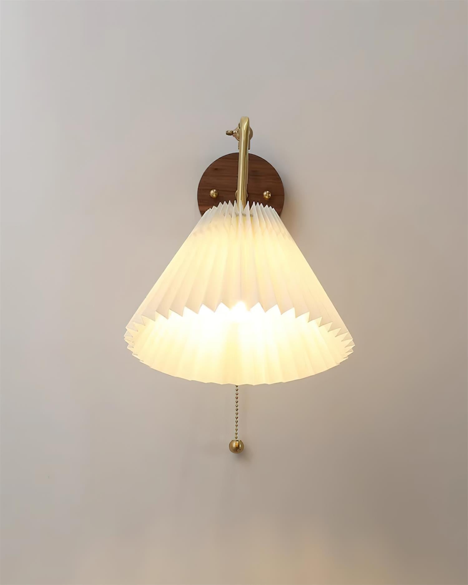 Dylan Vintage Stoff Wandleuchte-Letslighting