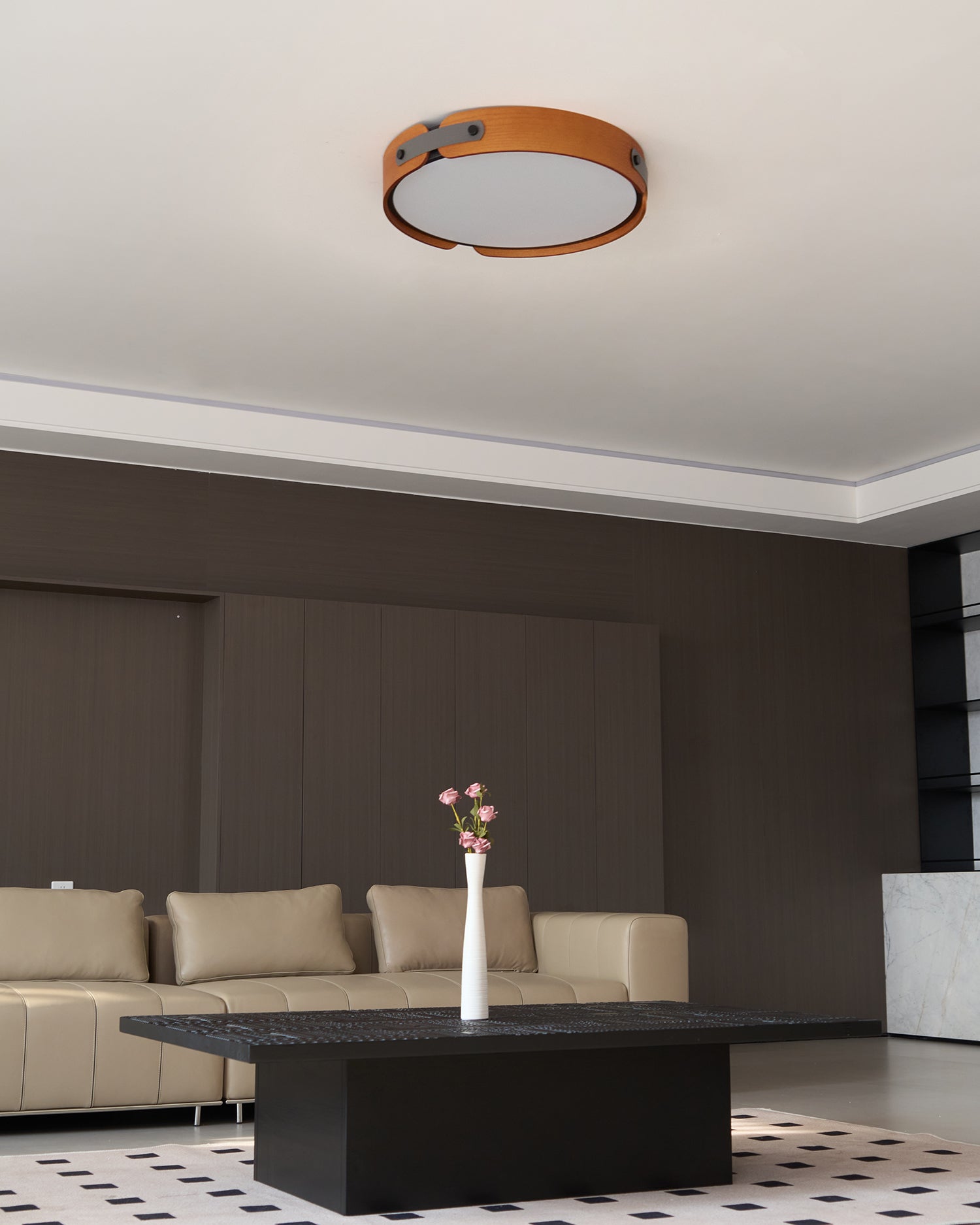 Sylvan Wood Ceiling Light - Letslighting