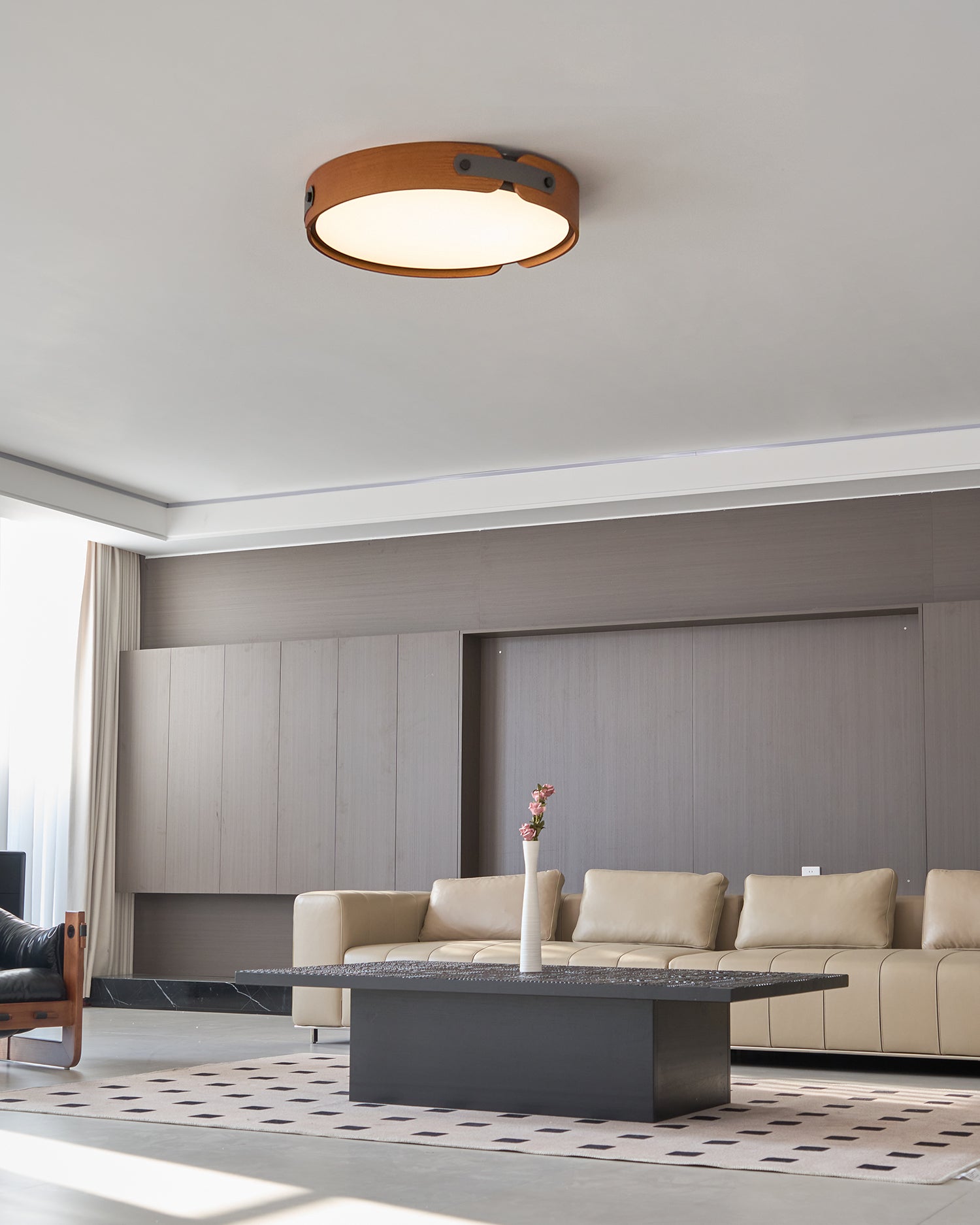 Sylvan Wood Ceiling Light - Letslighting