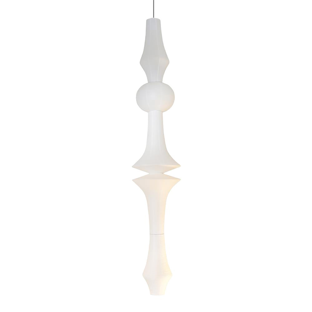 Zyora Pendelleuchte Modern Papier Lampion Stil Skulptural-Letslighting