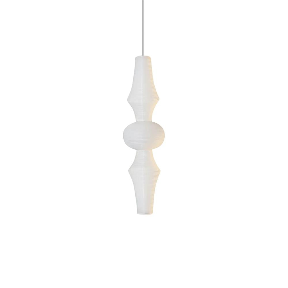 Zyora Pendelleuchte Modern Papier Lampion Stil Skulptural-Letslighting