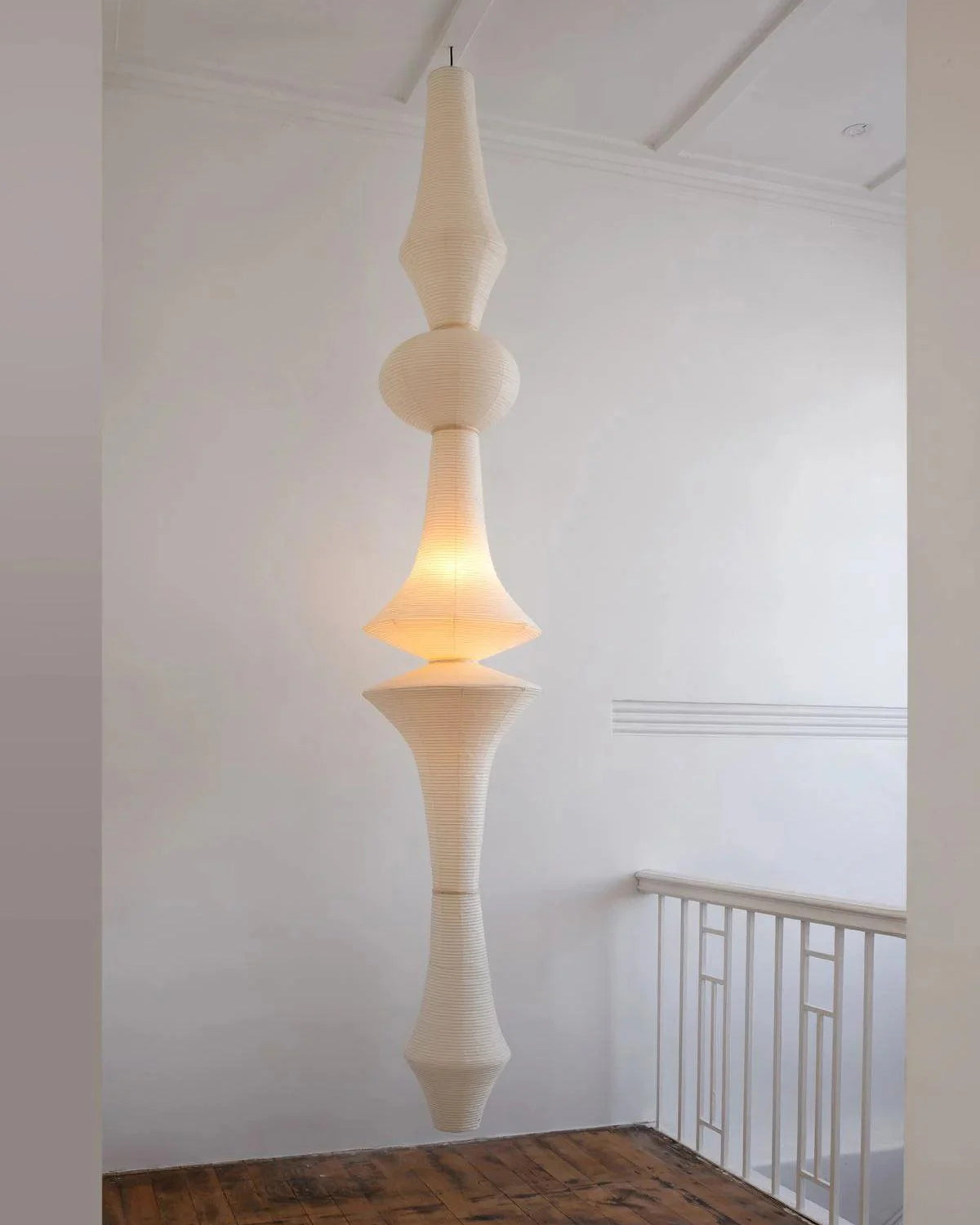 Zyora Pendelleuchte Modern Papier Lampion Stil Skulptural-Letslighting
