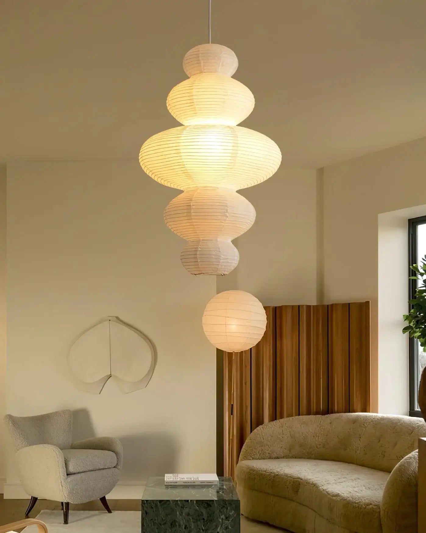 Akari Juni Pendant Lamp - Blowlighting