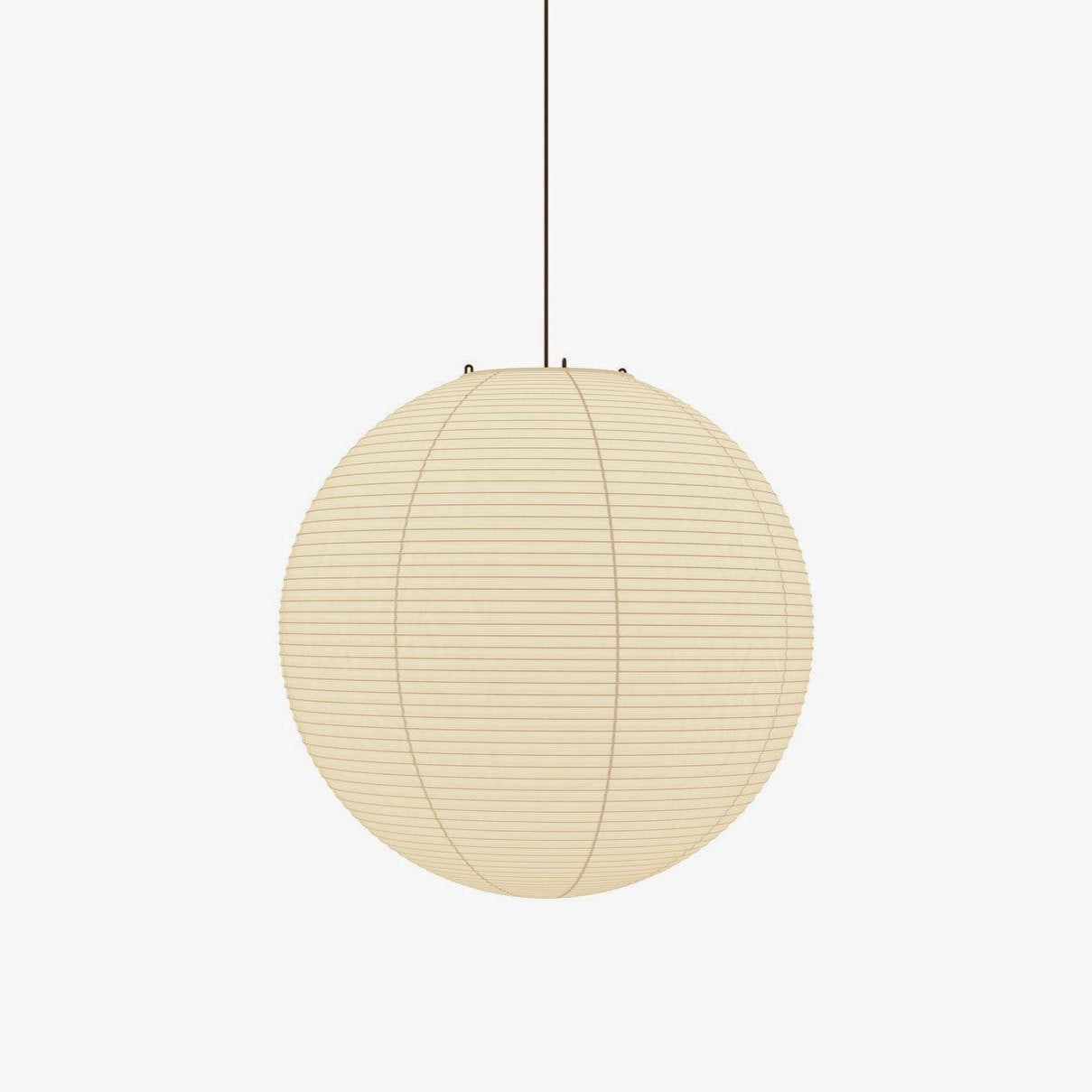 Solara Pendelleuchte Bambus Washi Papier Rund-Letslighting