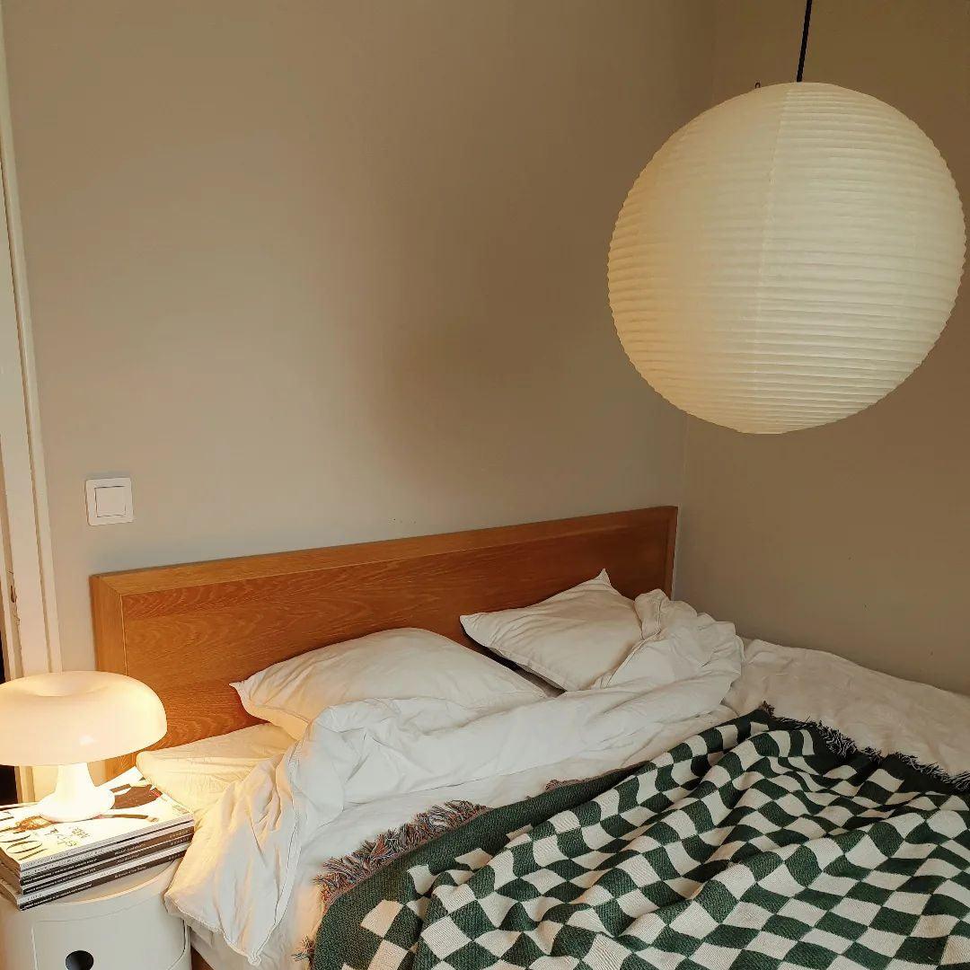 Solara Pendelleuchte Bambus Washi Papier Rund-Letslighting