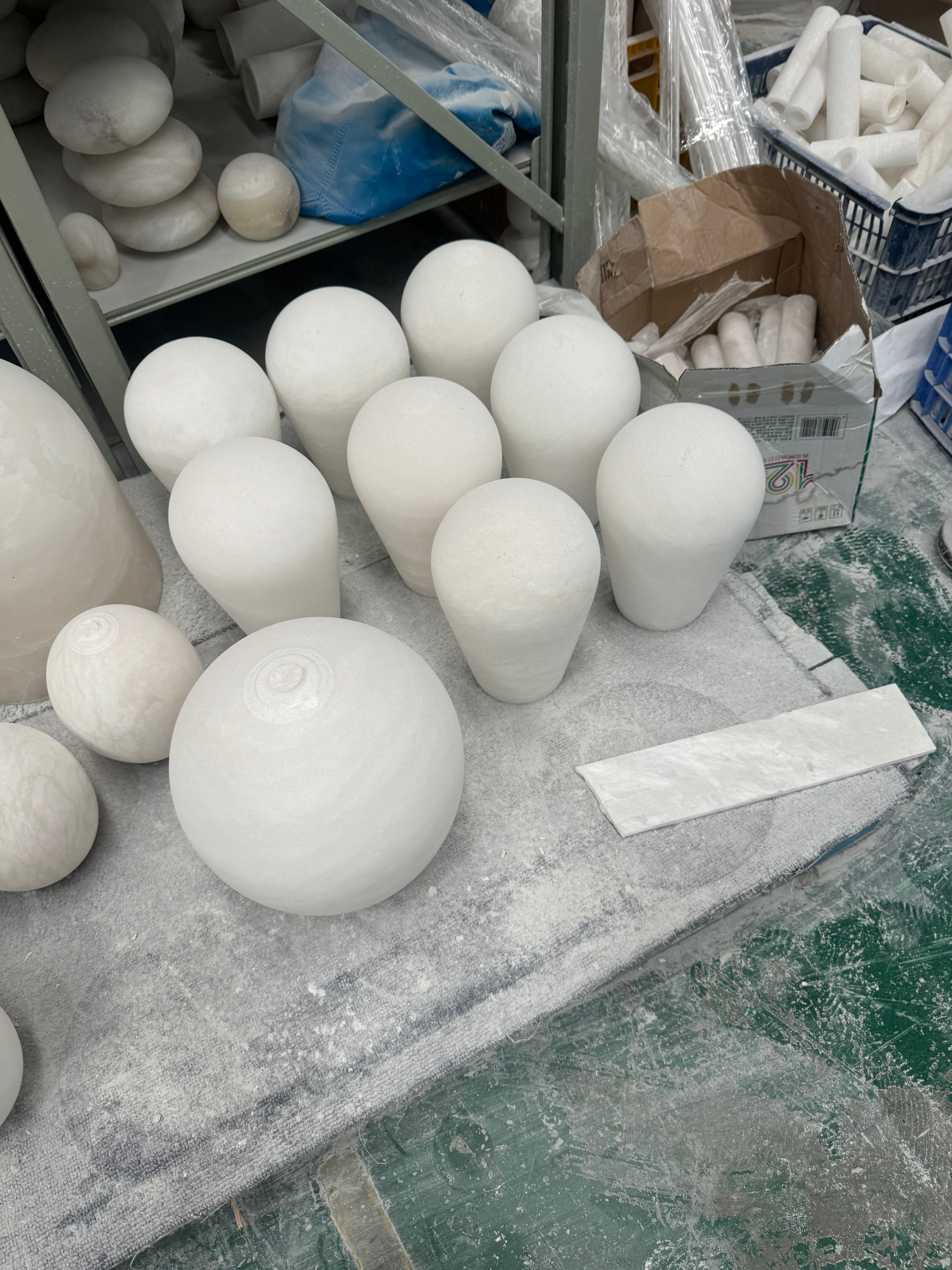 Lyvenisra Modern Minimalist Rectangular Alabaster Wall Lamp - Letslighting