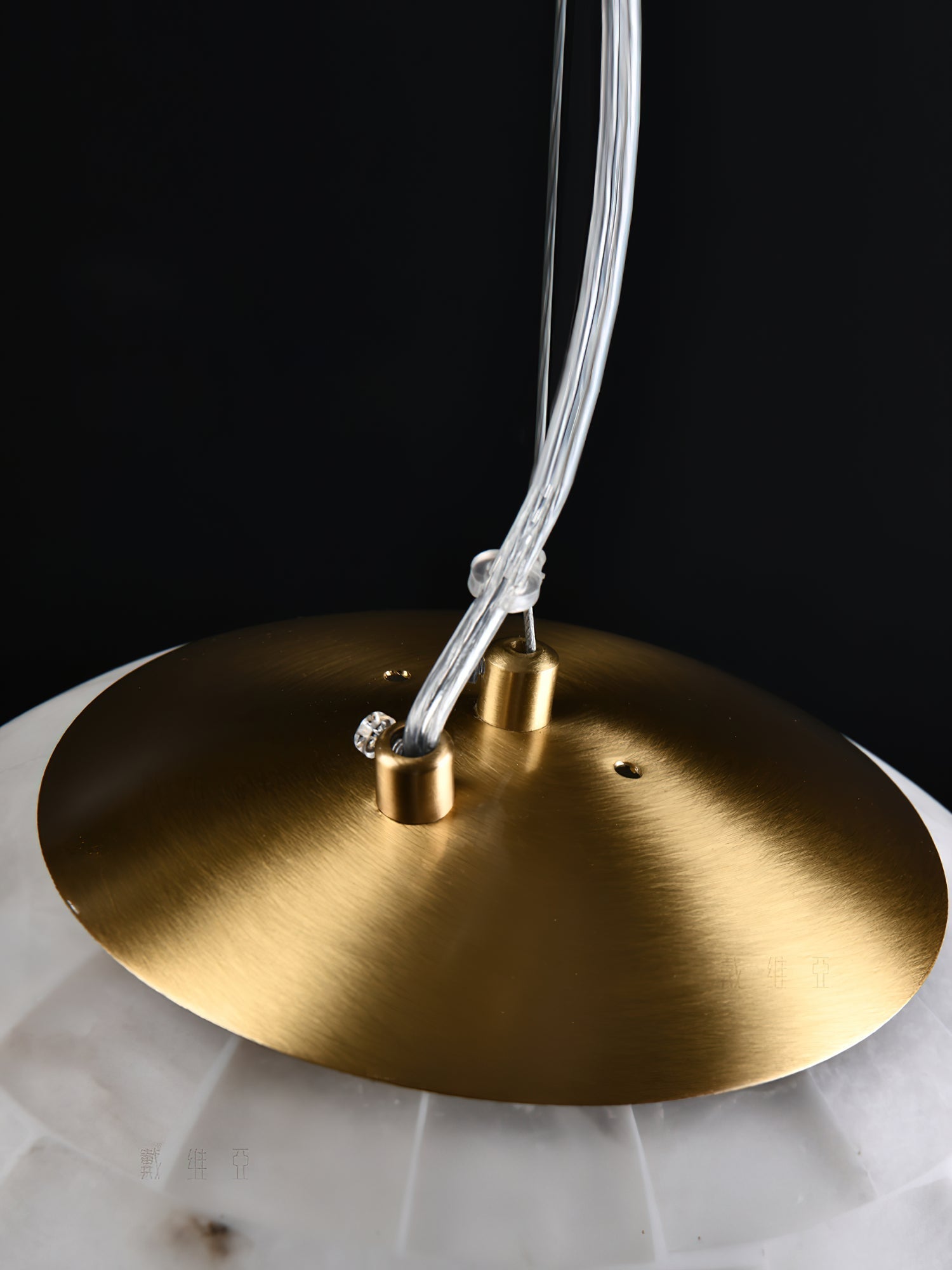 Fljotuvye Modern Ball Alabaster Pendant Light - Letslighting