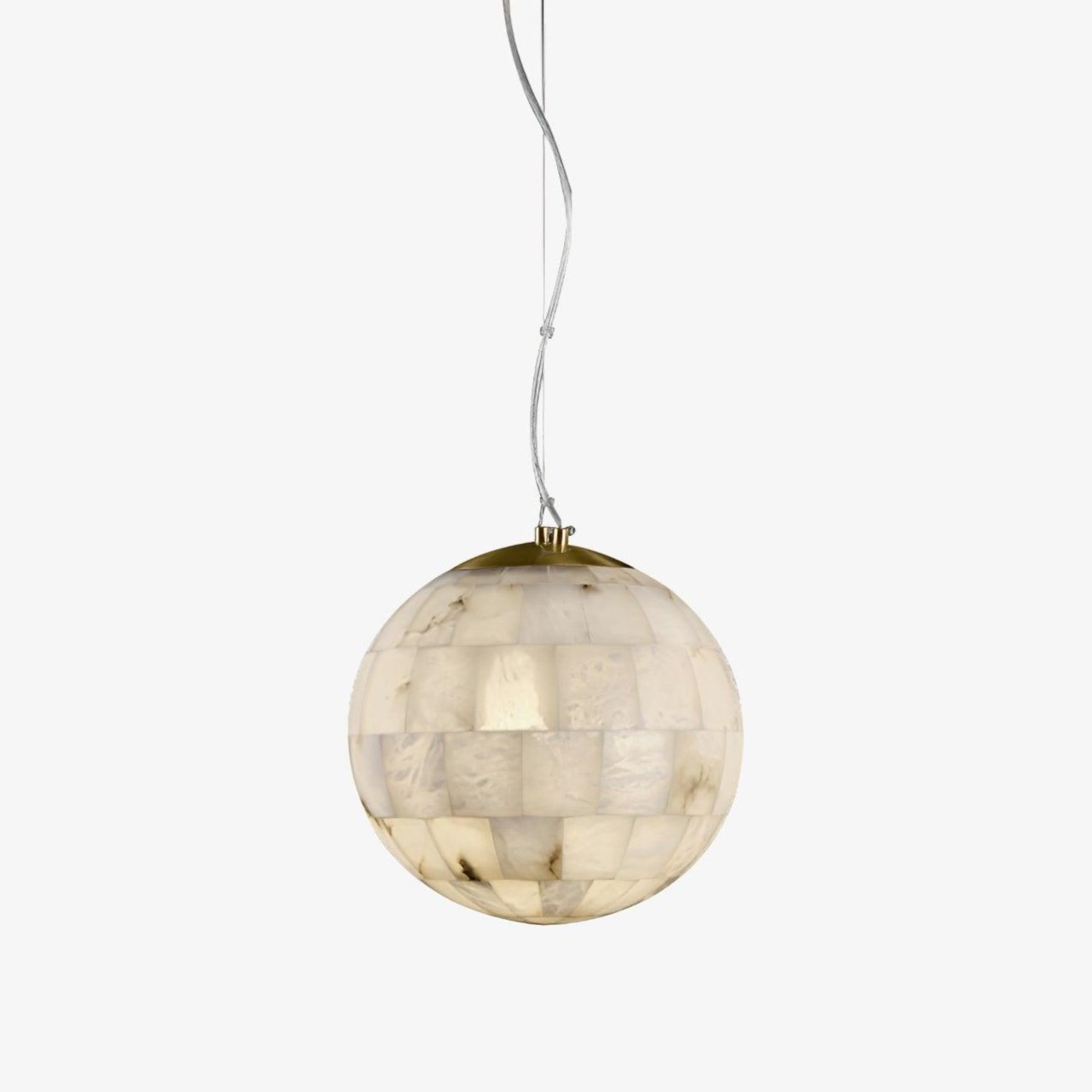 Isolde Alabaster Globe Pendant Light - Neutralighting