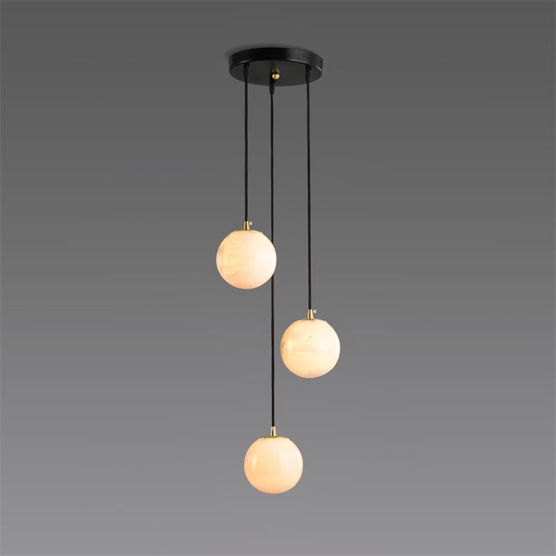 Gloruvye Balls Modern Cluster Metal Chandelier - Letslighting