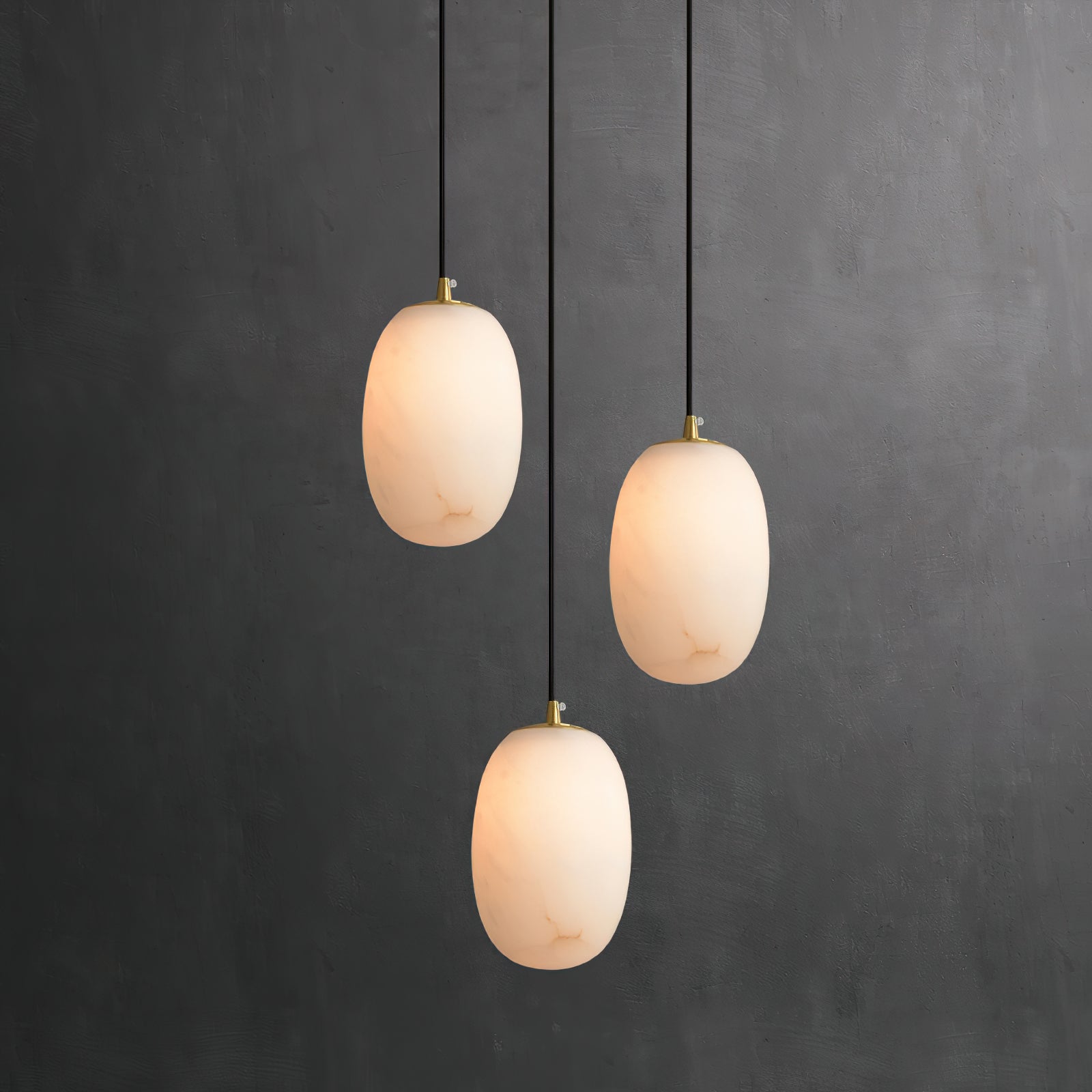 Ildvuvyd Minimalist Bedside Brass Pendant Light - Letslighting