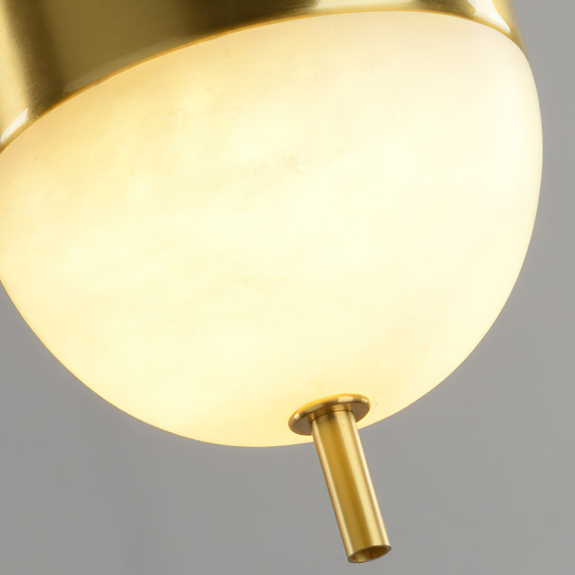 Himinuvye Minimalist Bolus Brass Pendant Light - Letslighting