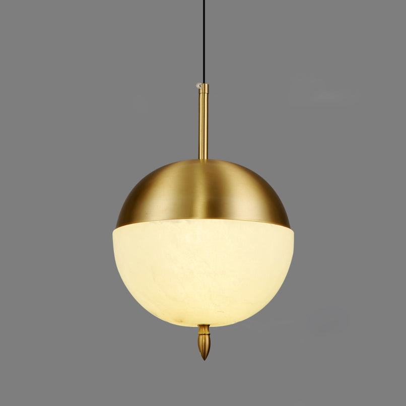 Himinuvye Minimalist Bolus Brass Pendant Light - Letslighting