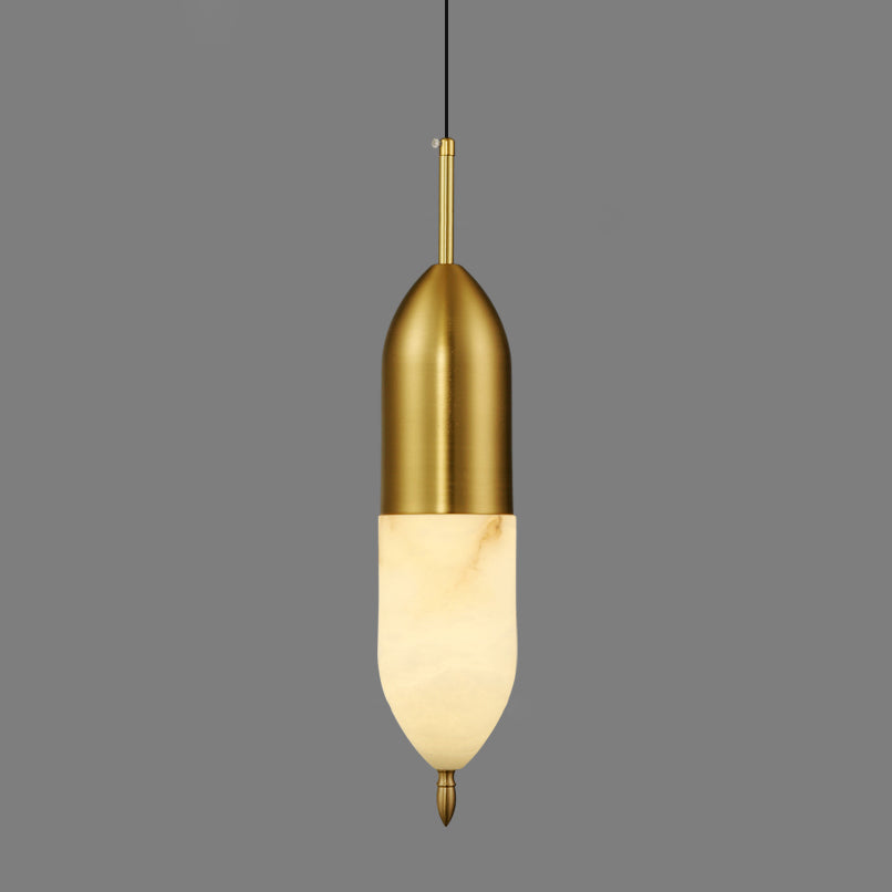 Himinuvye Minimalist Bolus Brass Pendant Light - Letslighting