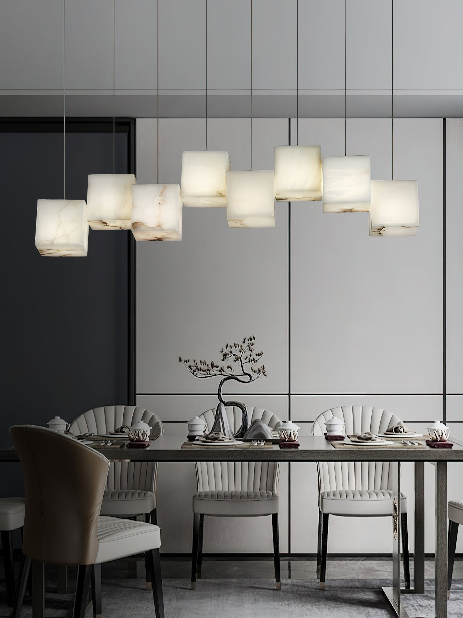 Jarnbruvyd Individuell Modern Box Kronleuchter-Letslighting
