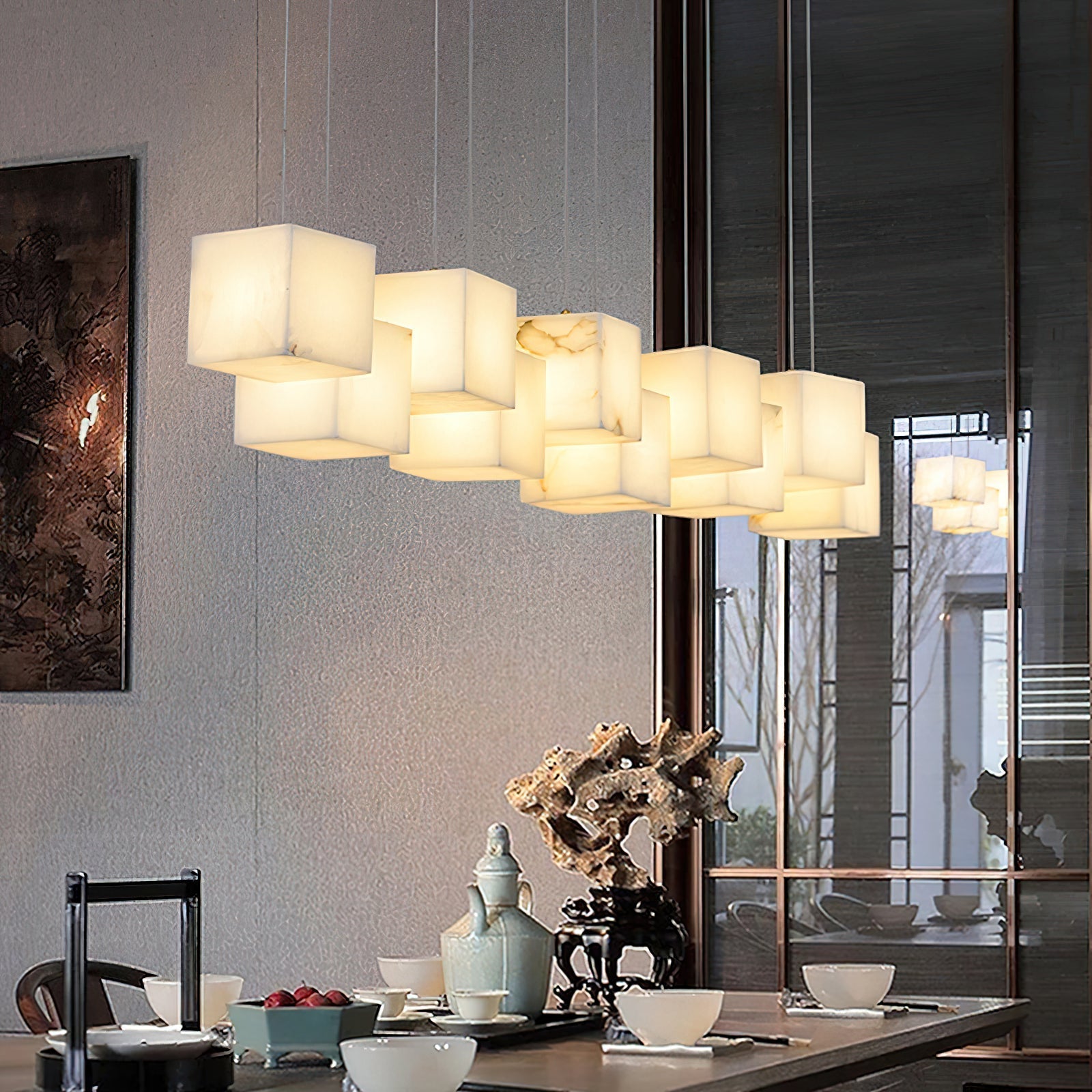 Jarnbruvyd Individuell Modern Box Kronleuchter-Letslighting