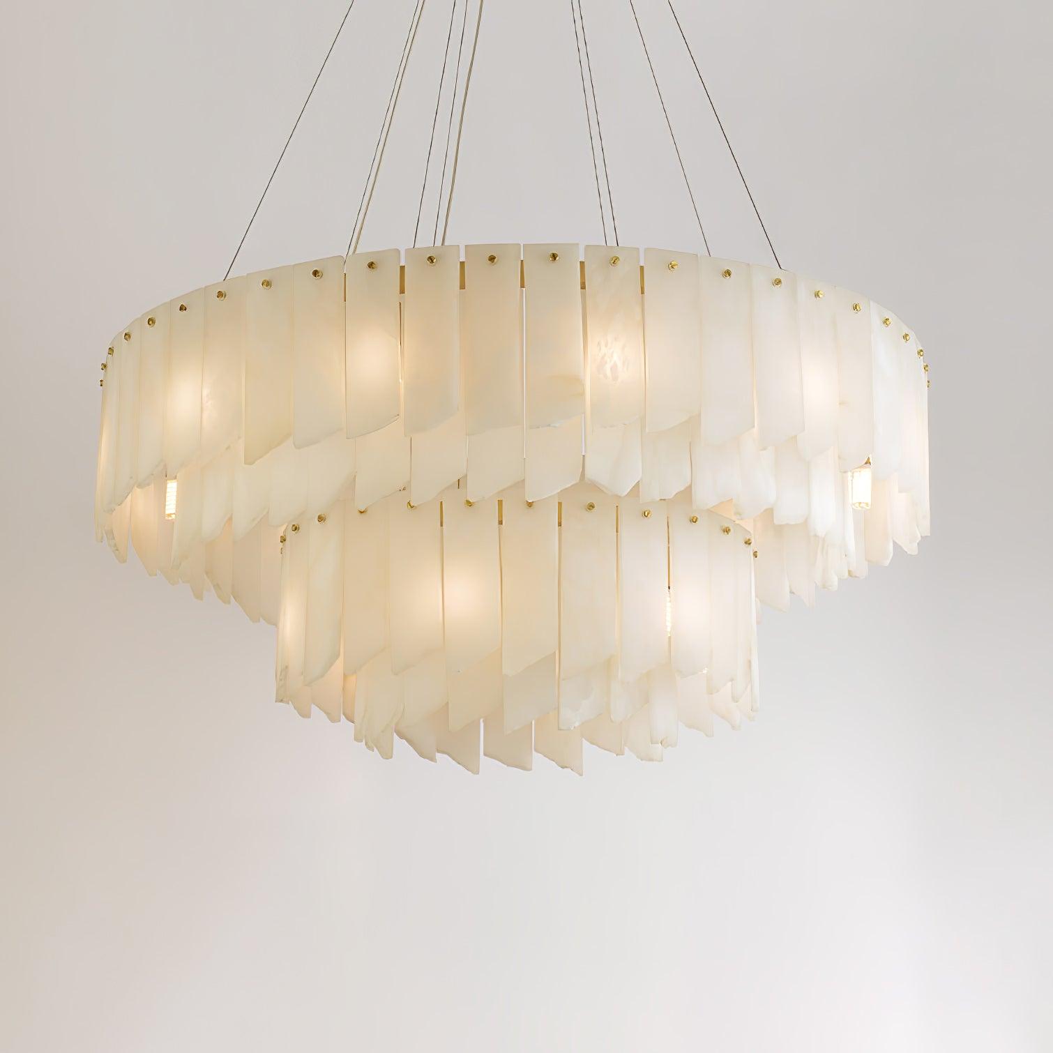 Vevelila Alabaster Chandelier - Neutralighting