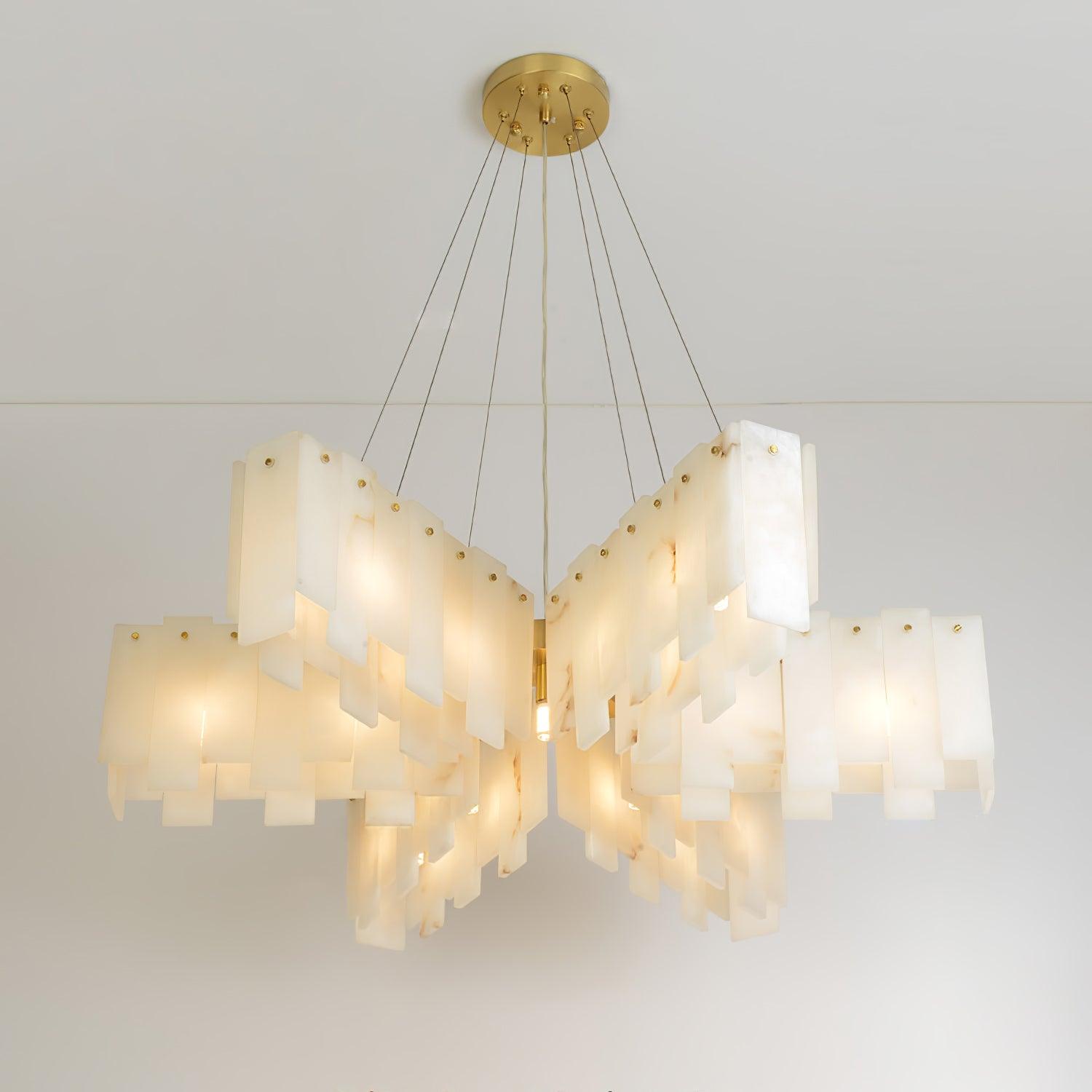 Vevelila Alabaster Chandelier - Neutralighting