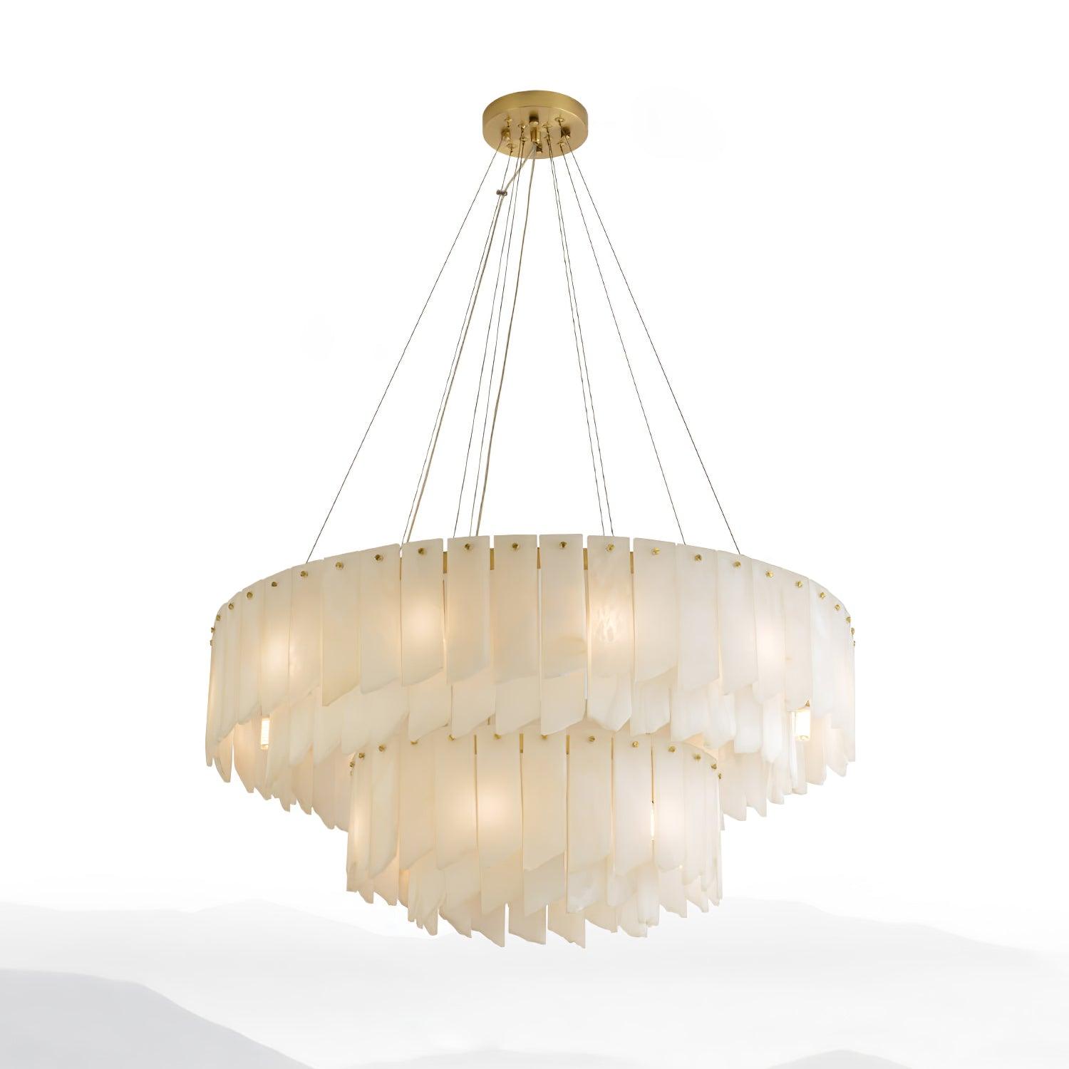 Vevelila Alabaster Chandelier - Neutralighting