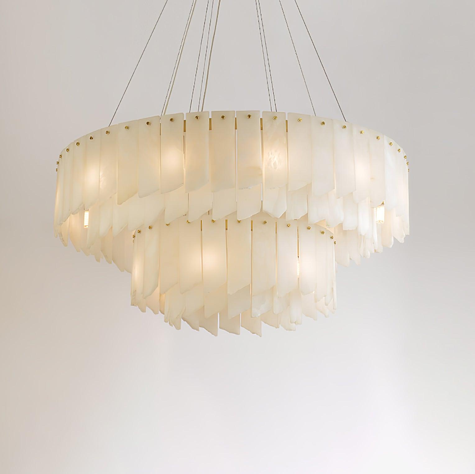 Vevelila Alabaster Chandelier - Neutralighting