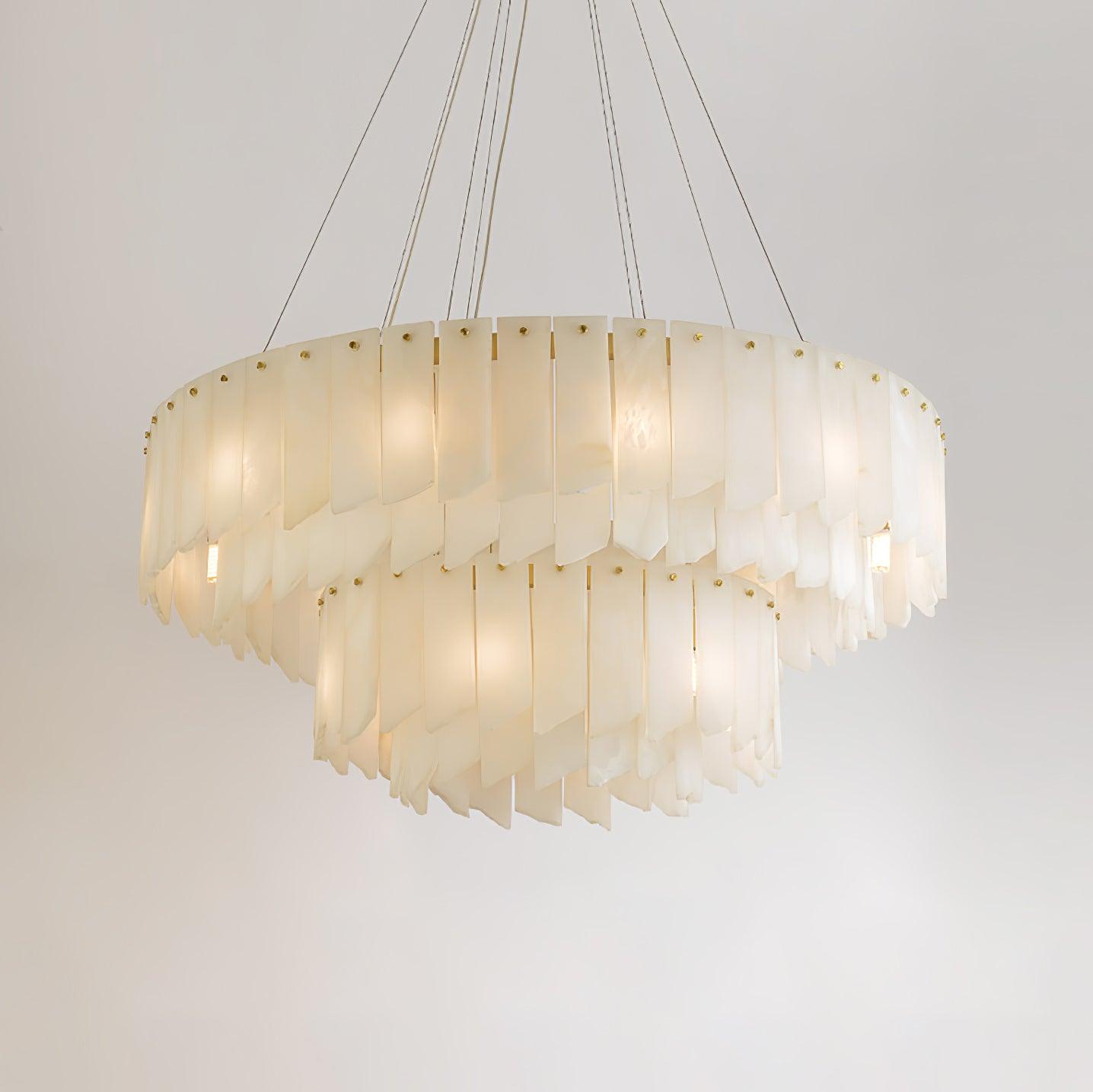 Vevelila Alabaster Chandelier - Neutralighting