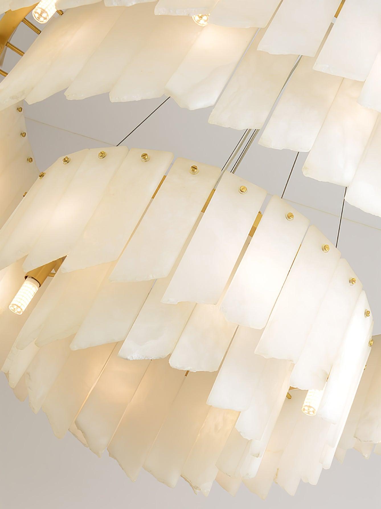 Vevelila Alabaster Chandelier - Neutralighting