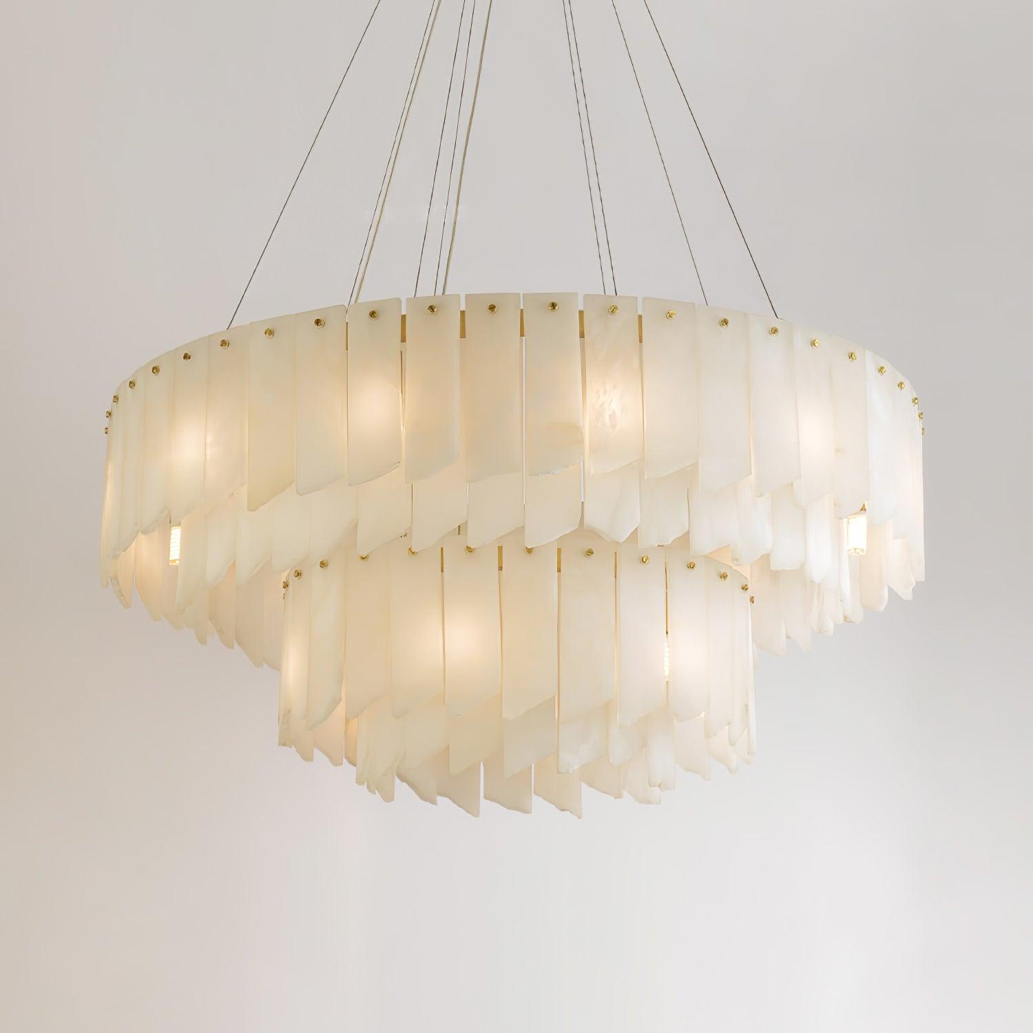 Vevelila Alabaster Chandelier - Neutralighting