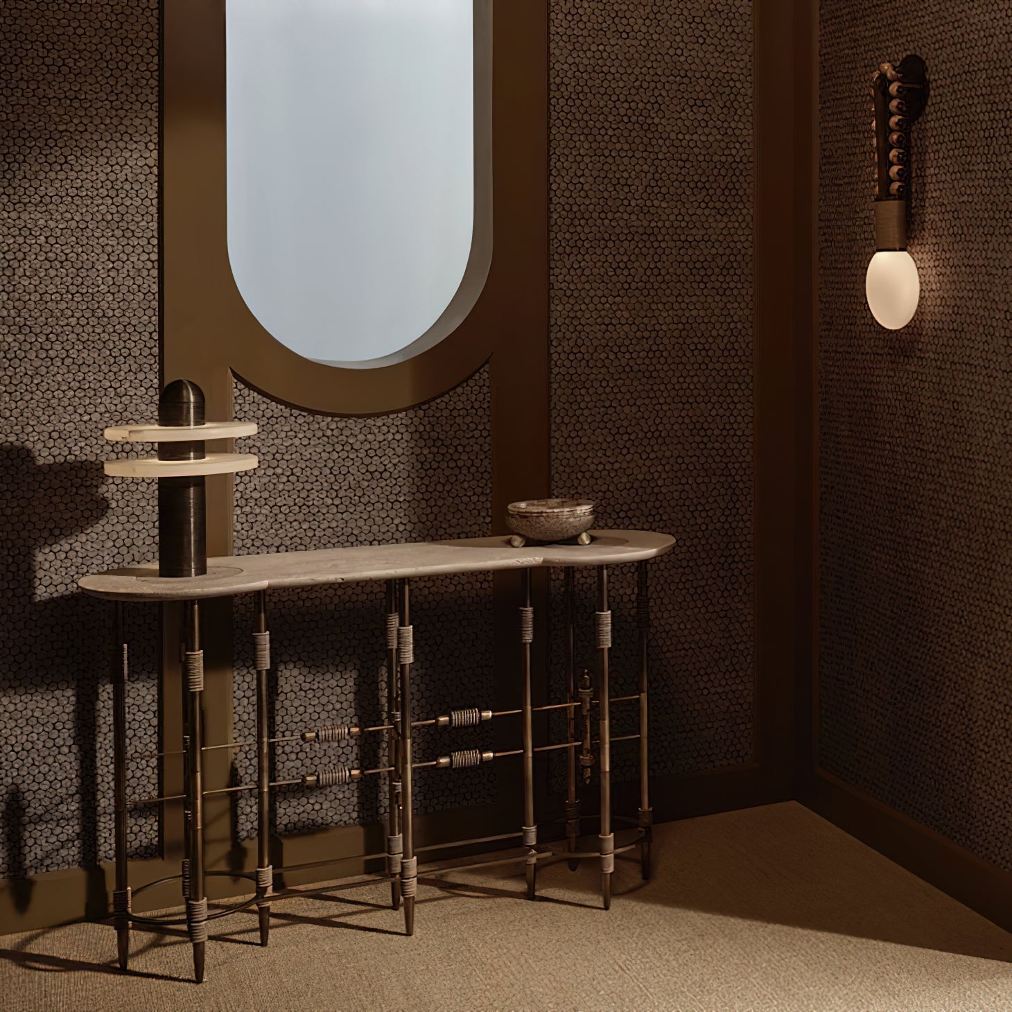 Alabaster Comet Table Lamp - Letslighting