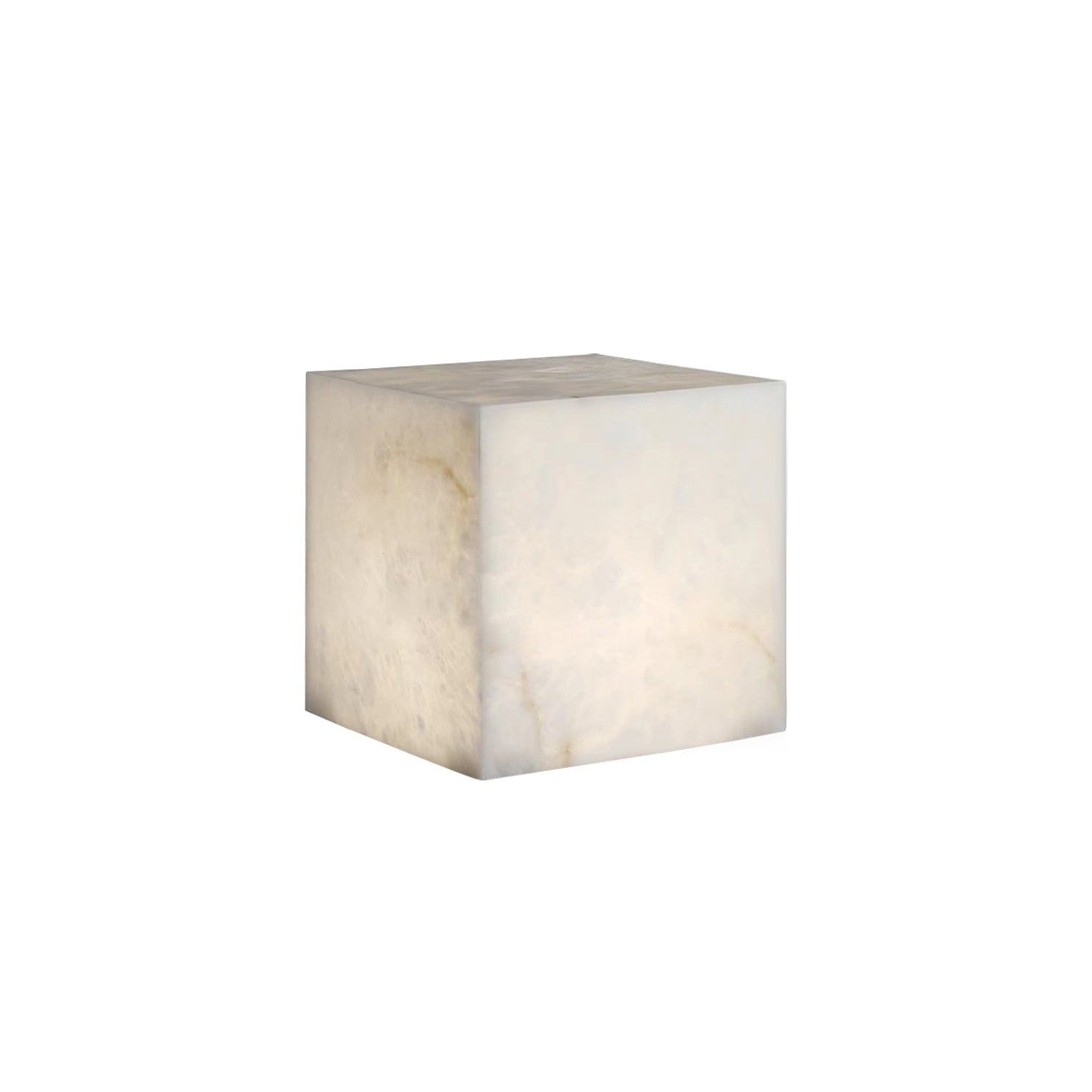 Alabaster Cubic Table Lamp - Letslighting