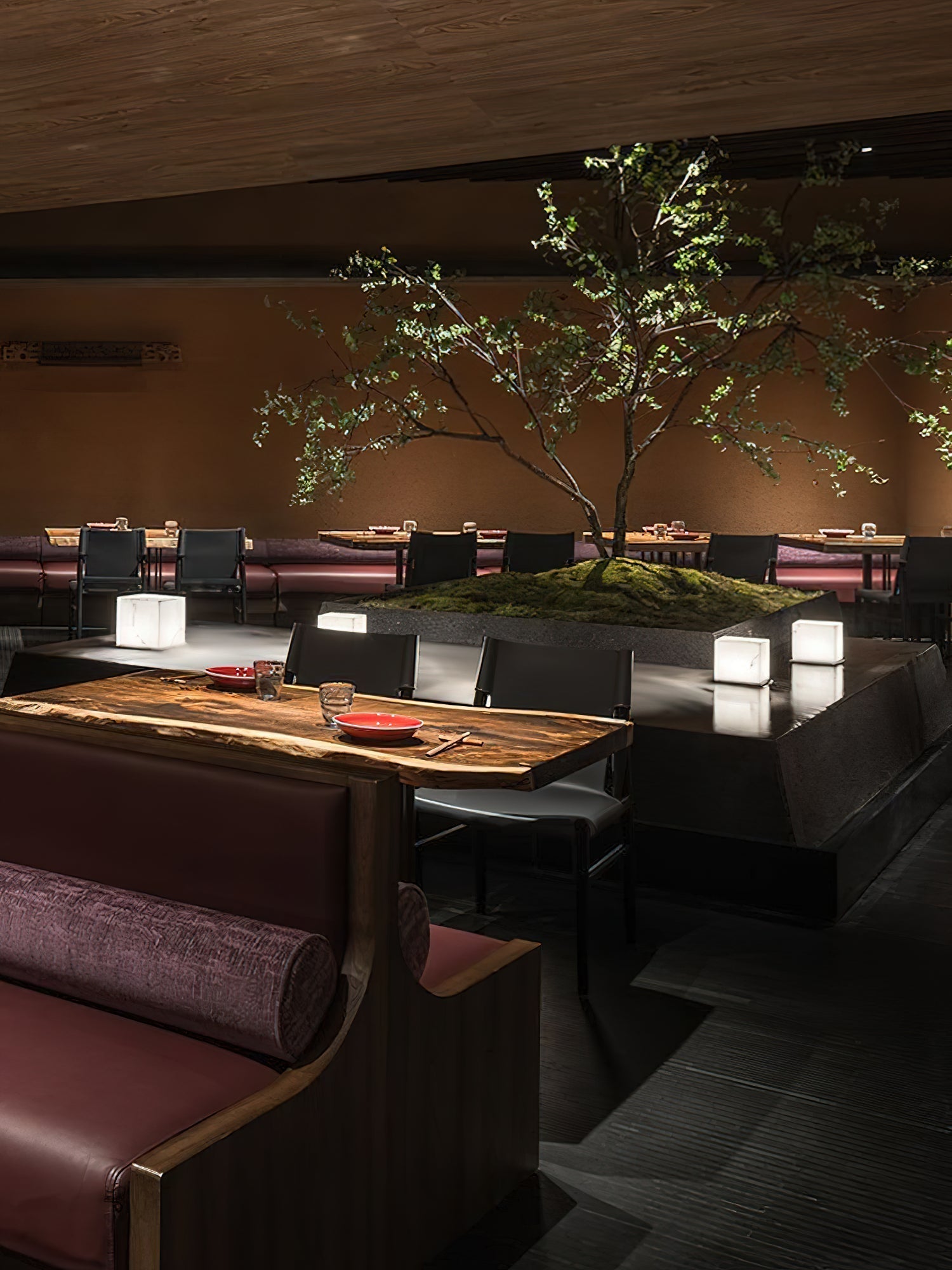 Alabaster Cubic Table Lamp - Letslighting