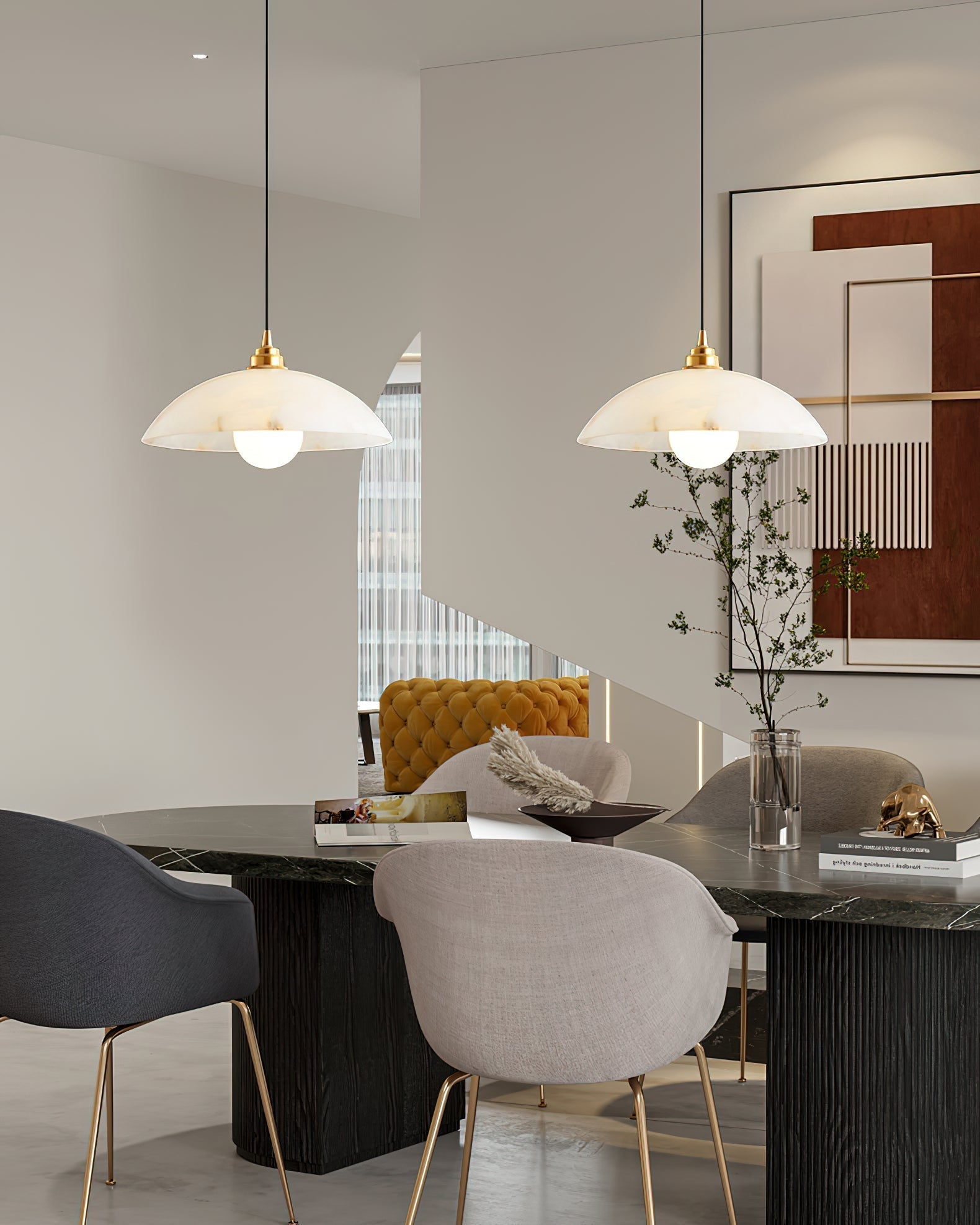 Ljomuvyd Individual Creativity Dome Metal Pendant Light - Letslighting