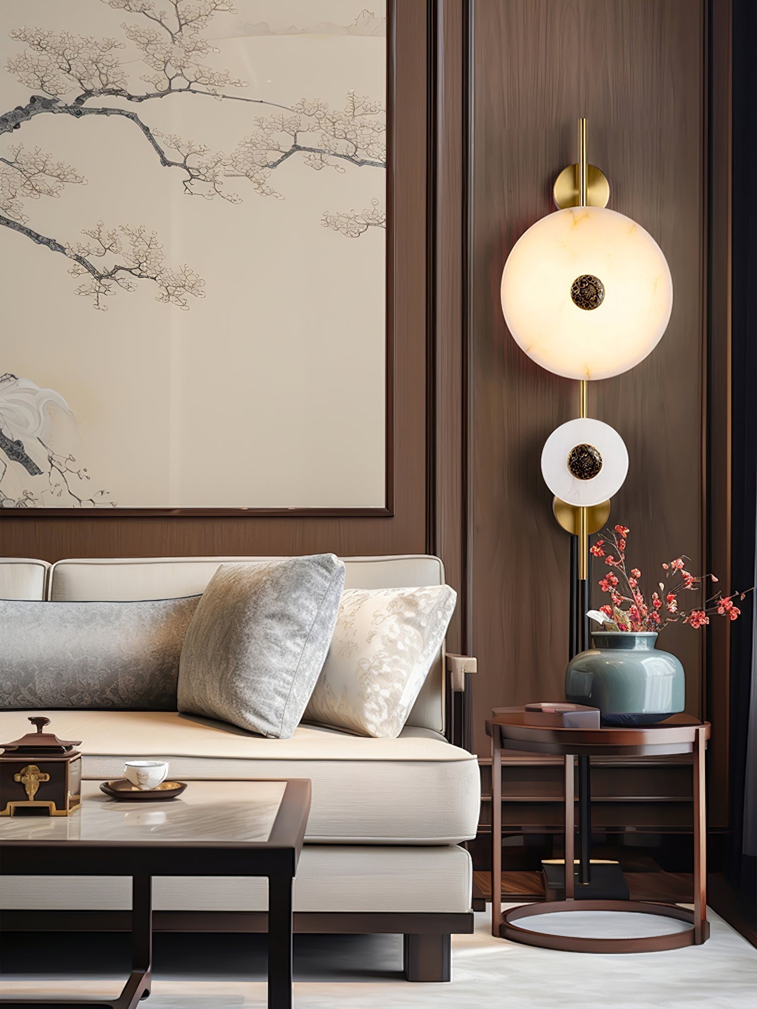 Evadne Alabaster Wall Lamp - Neutralighting