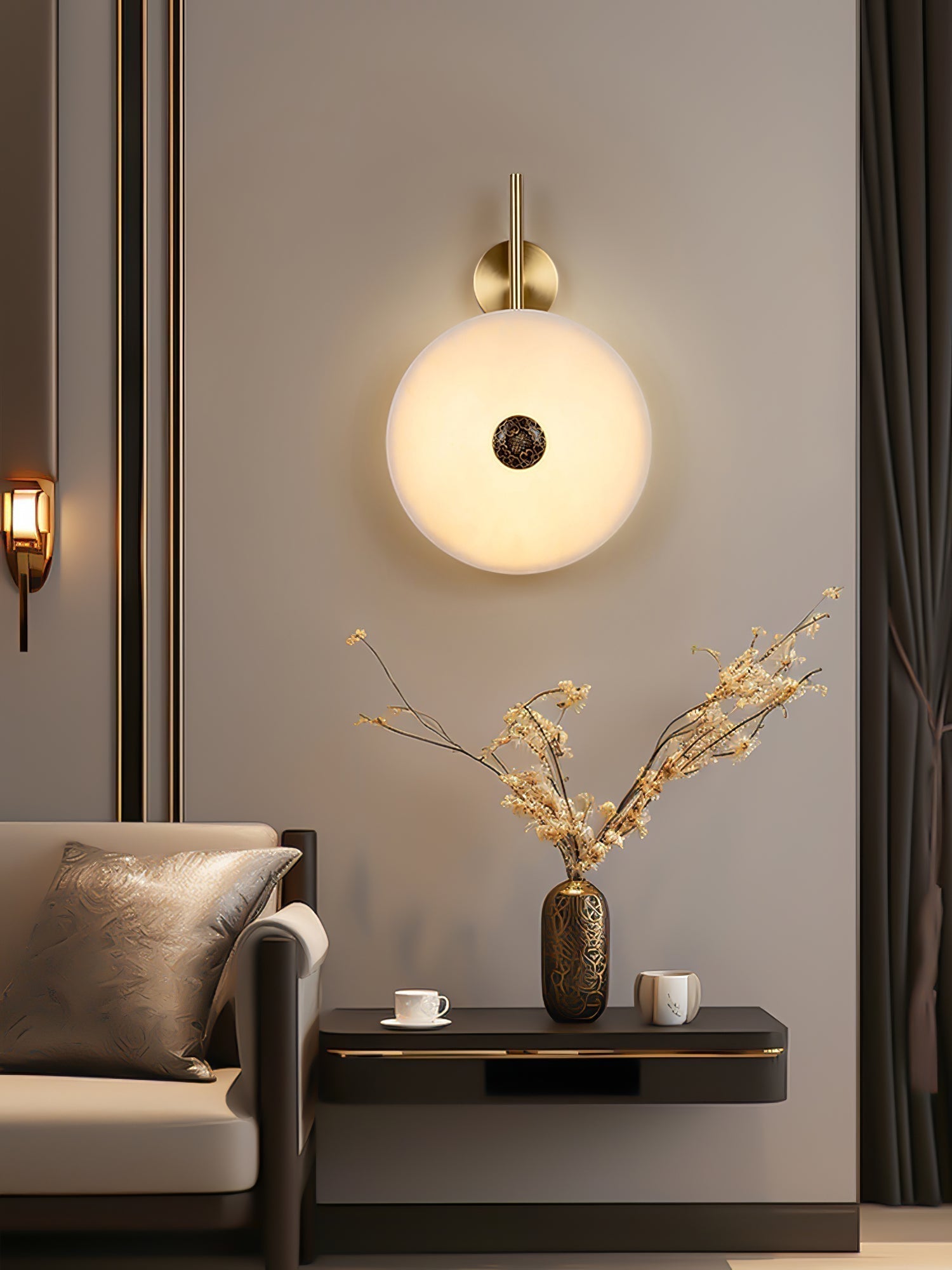 Evadne Alabaster Wall Lamp - Neutralighting