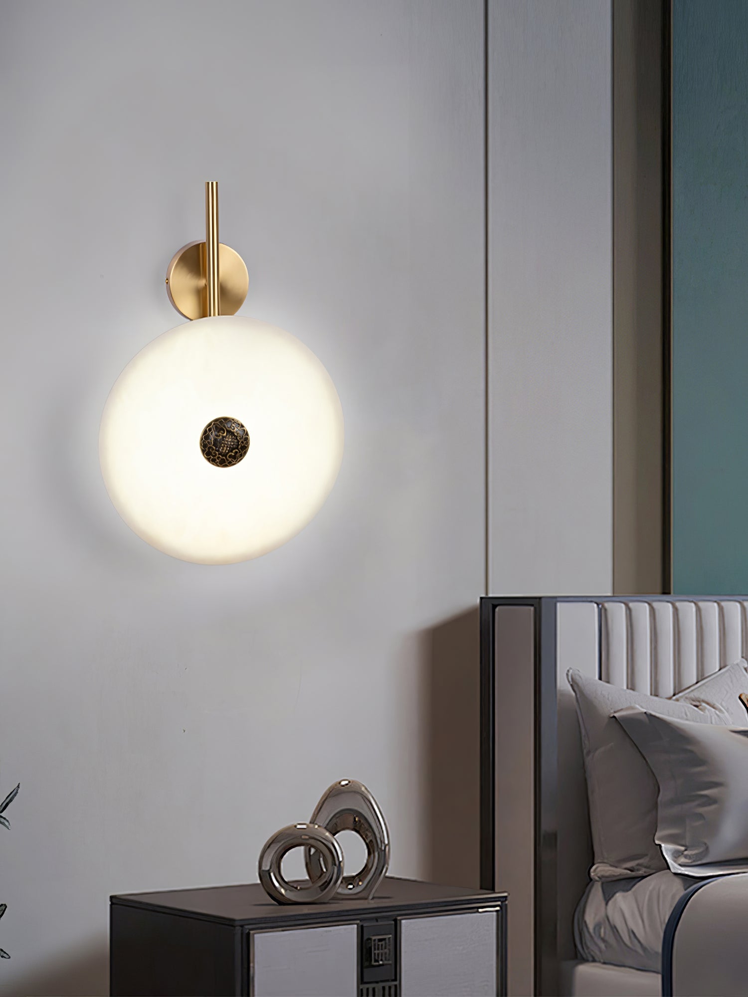 Evadne Alabaster Wall Lamp - Neutralighting
