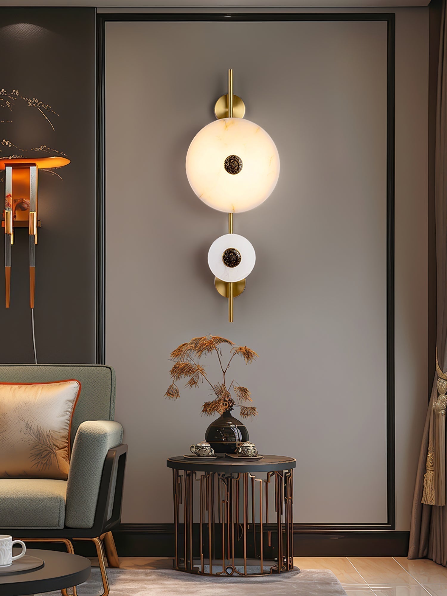Evadne Alabaster Wall Lamp - Neutralighting