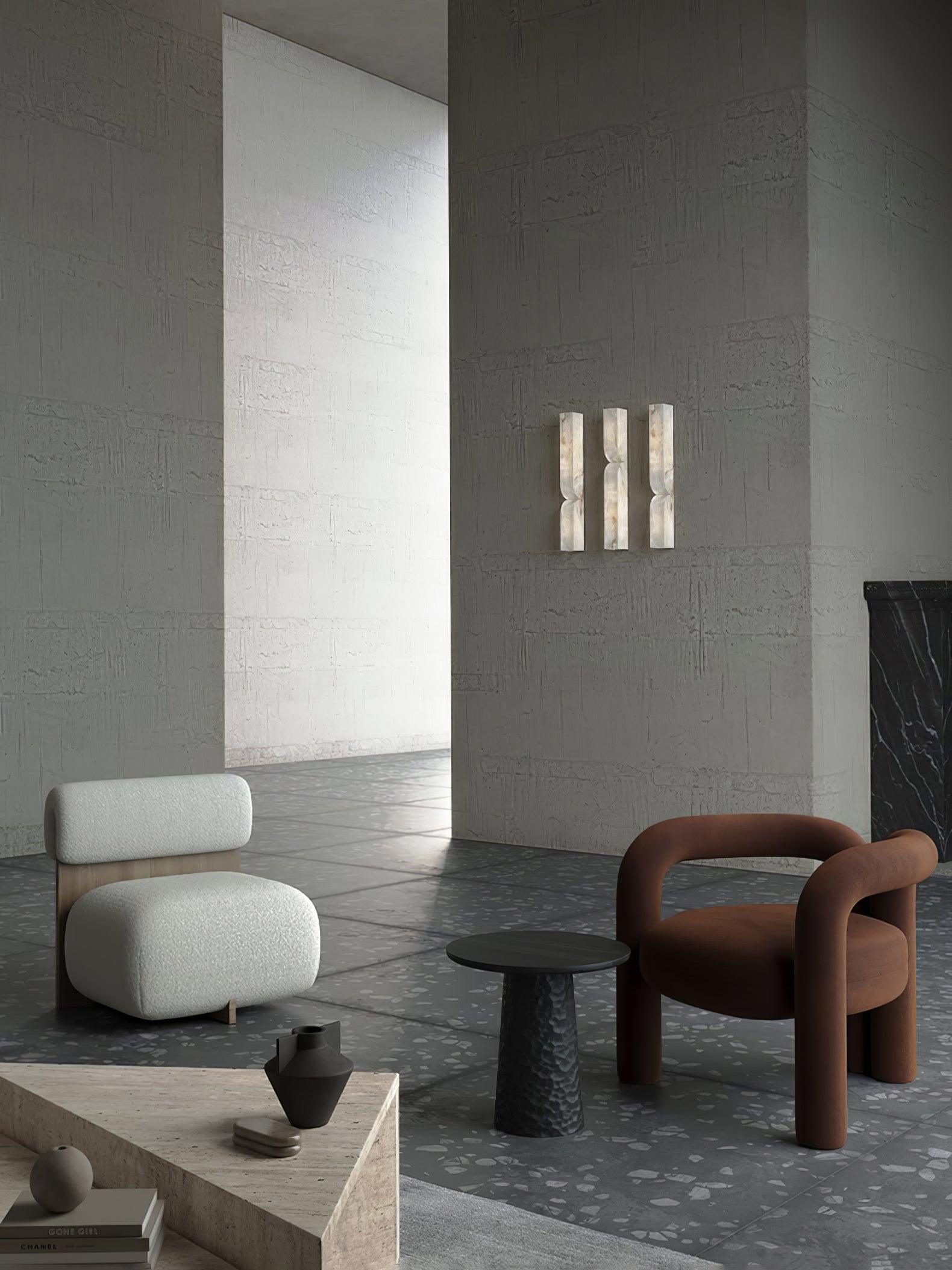 Lunaris Alabaster Rectangular Wall Lamp - Neutralighting