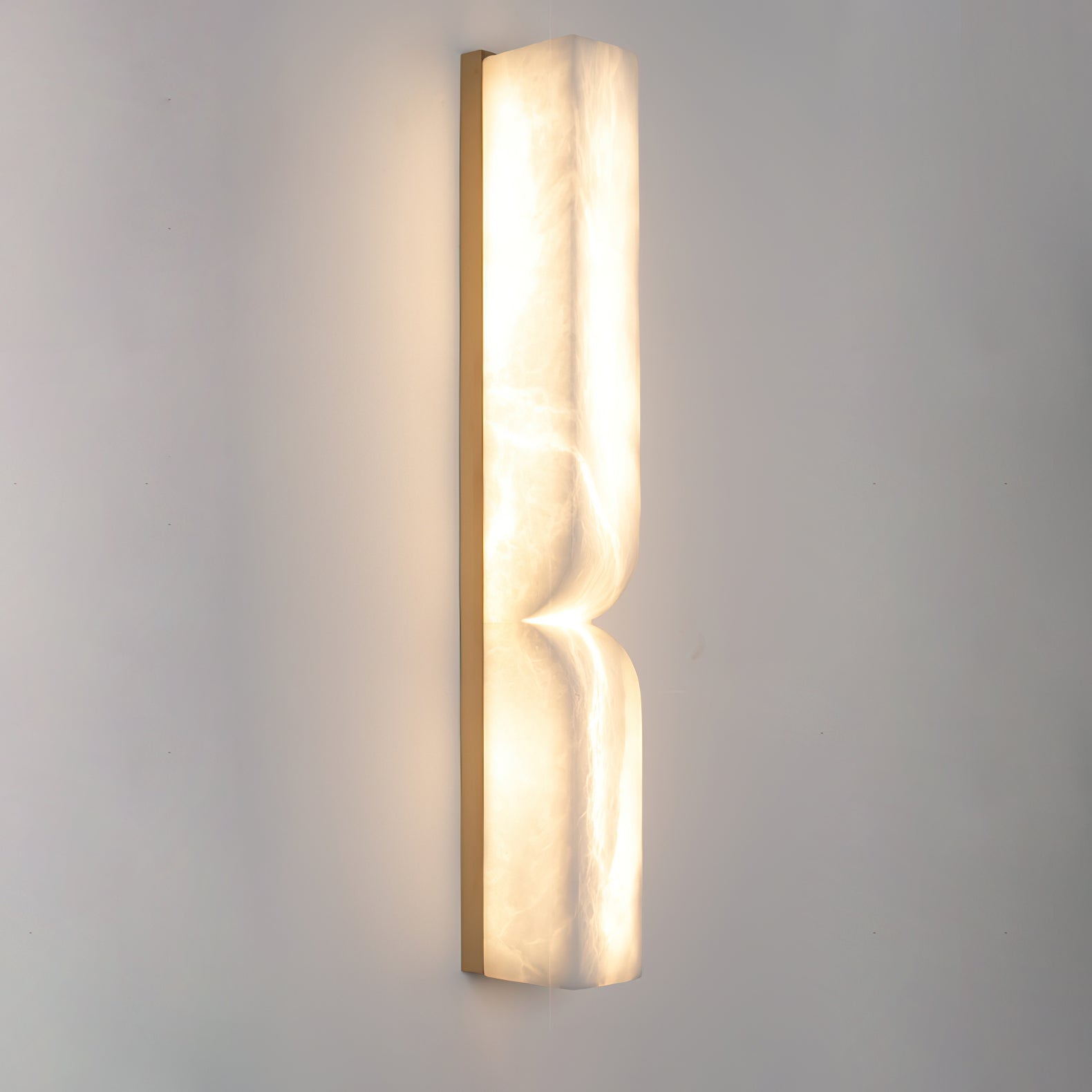 Lunaris Alabaster Rectangular Wall Lamp - Neutralighting
