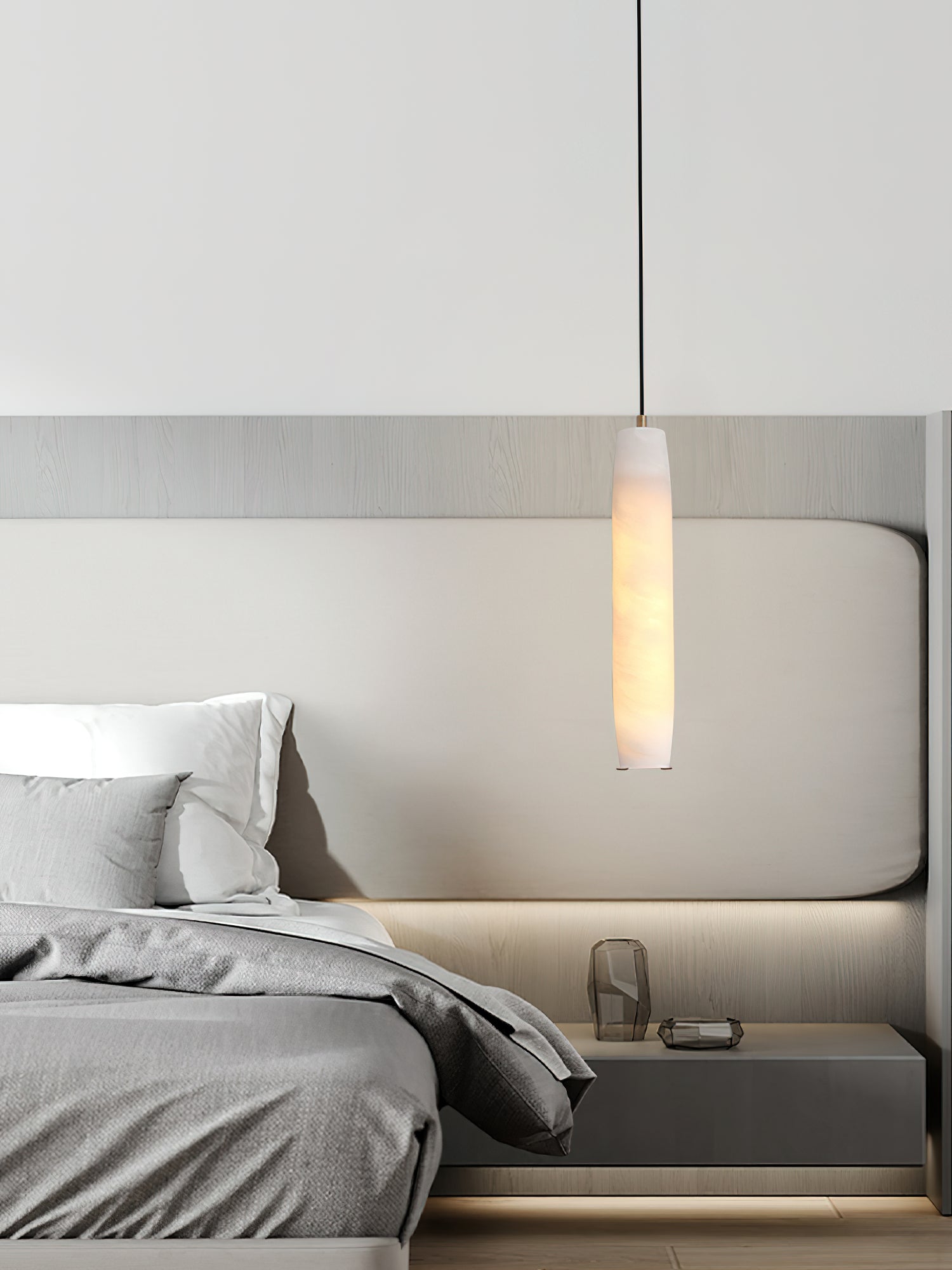 Kvennuvye Flute Modern Minimalist Metal Pendant Light - Letslighting