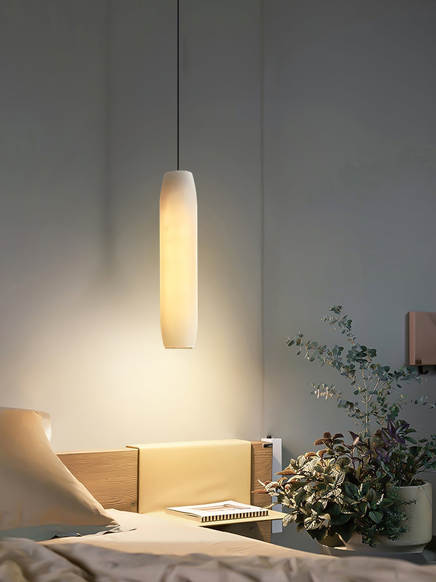 Kvennuvye Flute Modern Minimalist Metal Pendant Light - Letslighting