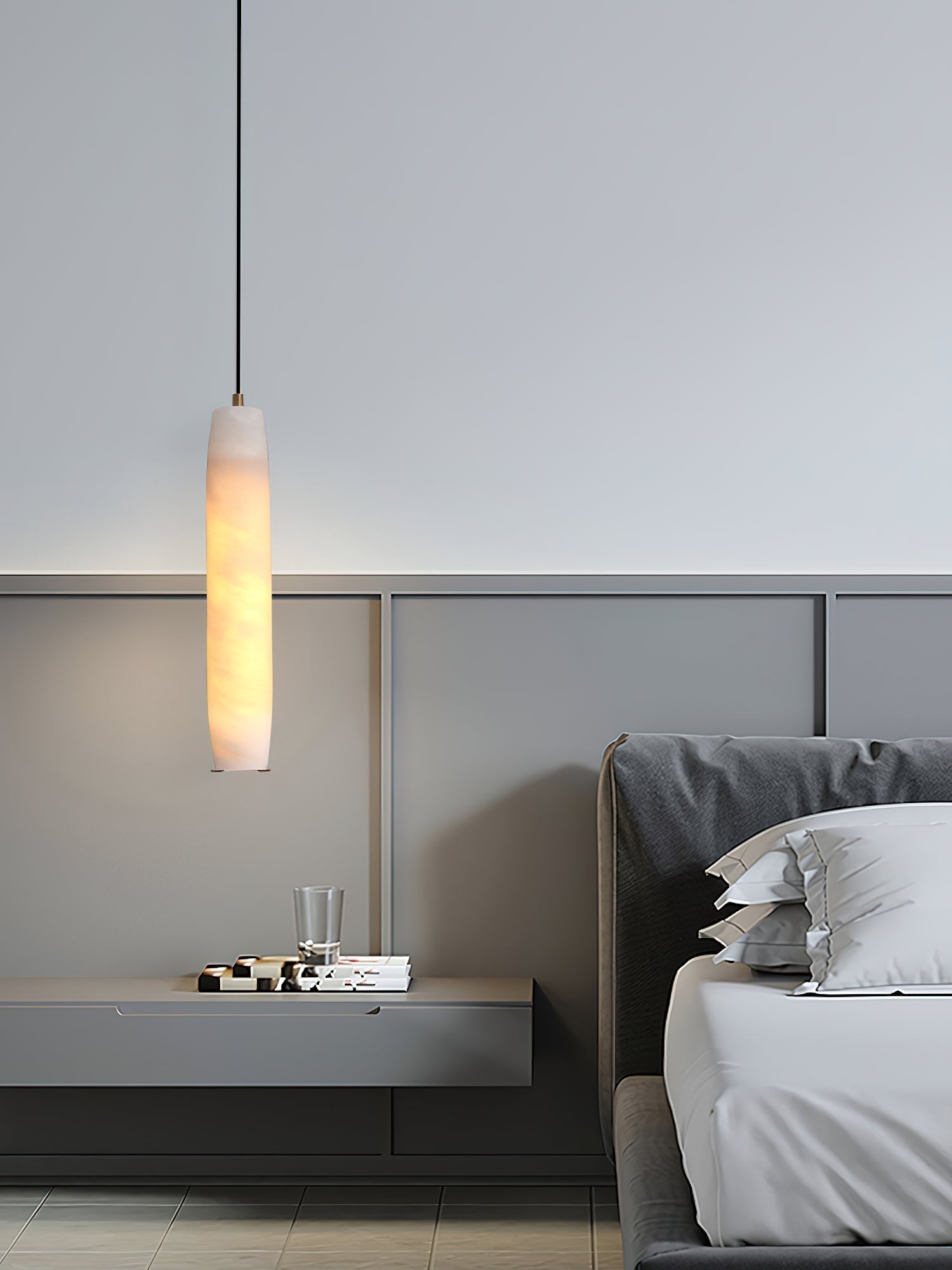 Kvennuvye Flute Modern Minimalist Metal Pendant Light - Letslighting